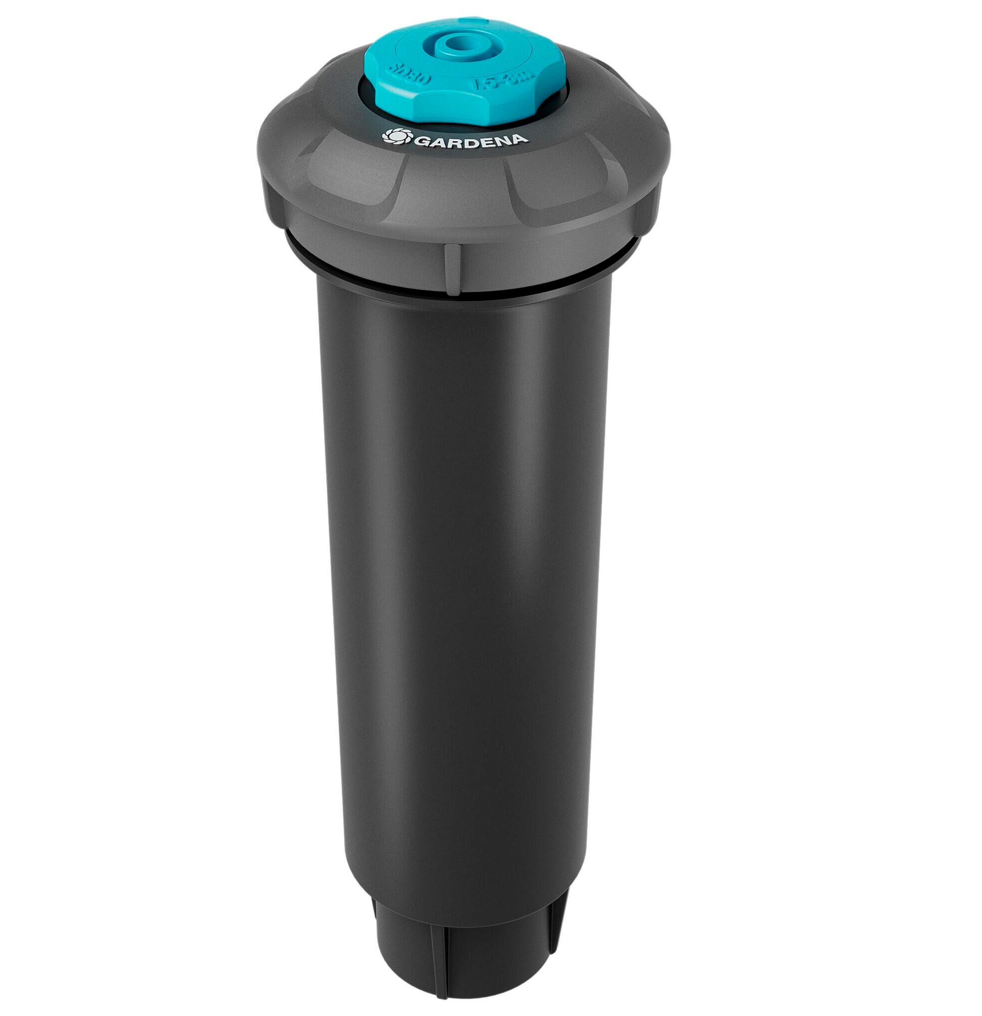 Aspersor emergente gardena de 360 grados y 3 m de alcance