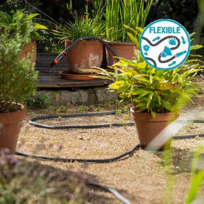 Tuyau d'arrosage liano life gardena flexible