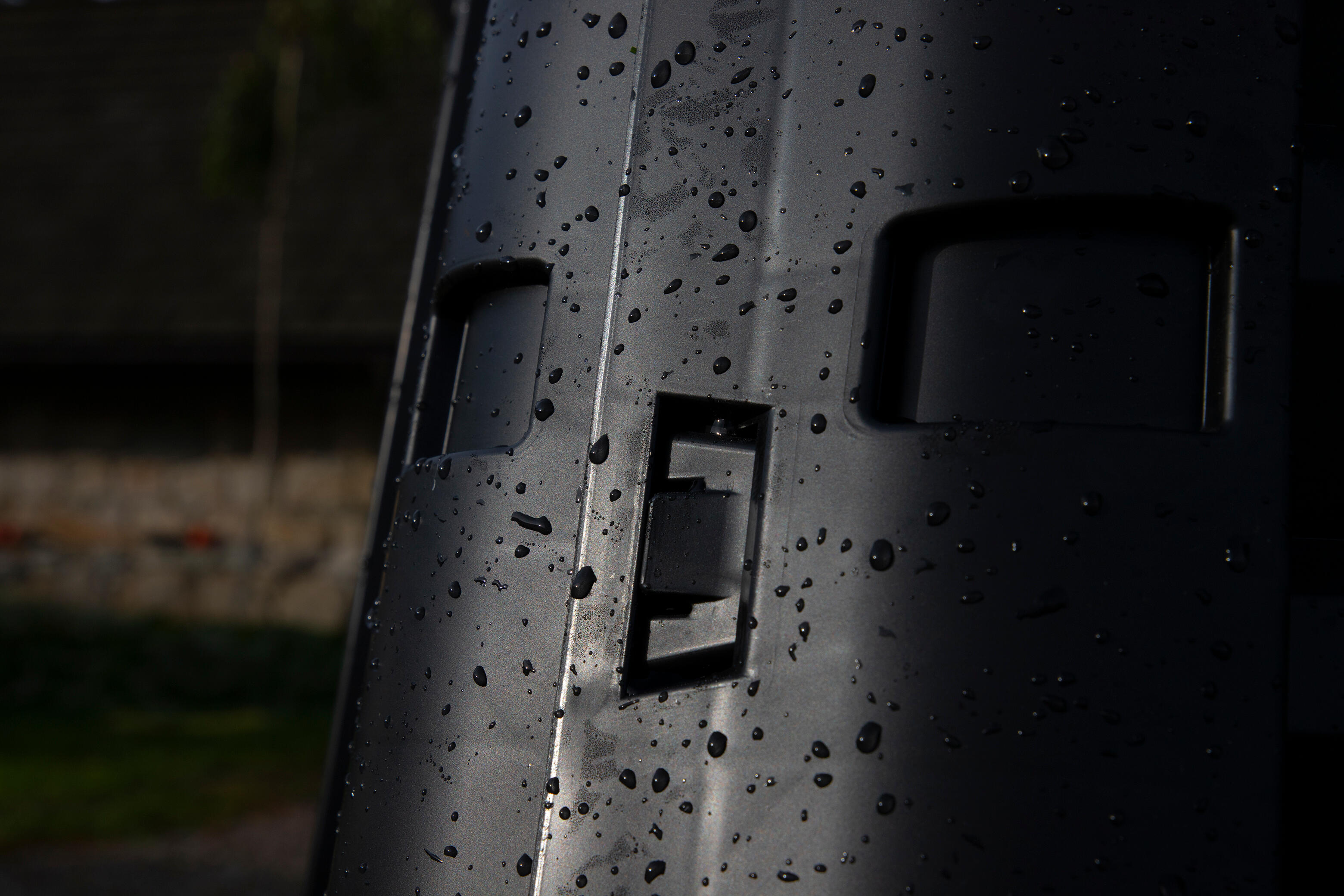 Composteur d'extérieur GEOLIA Plastique recyclé noir 480 l - 12