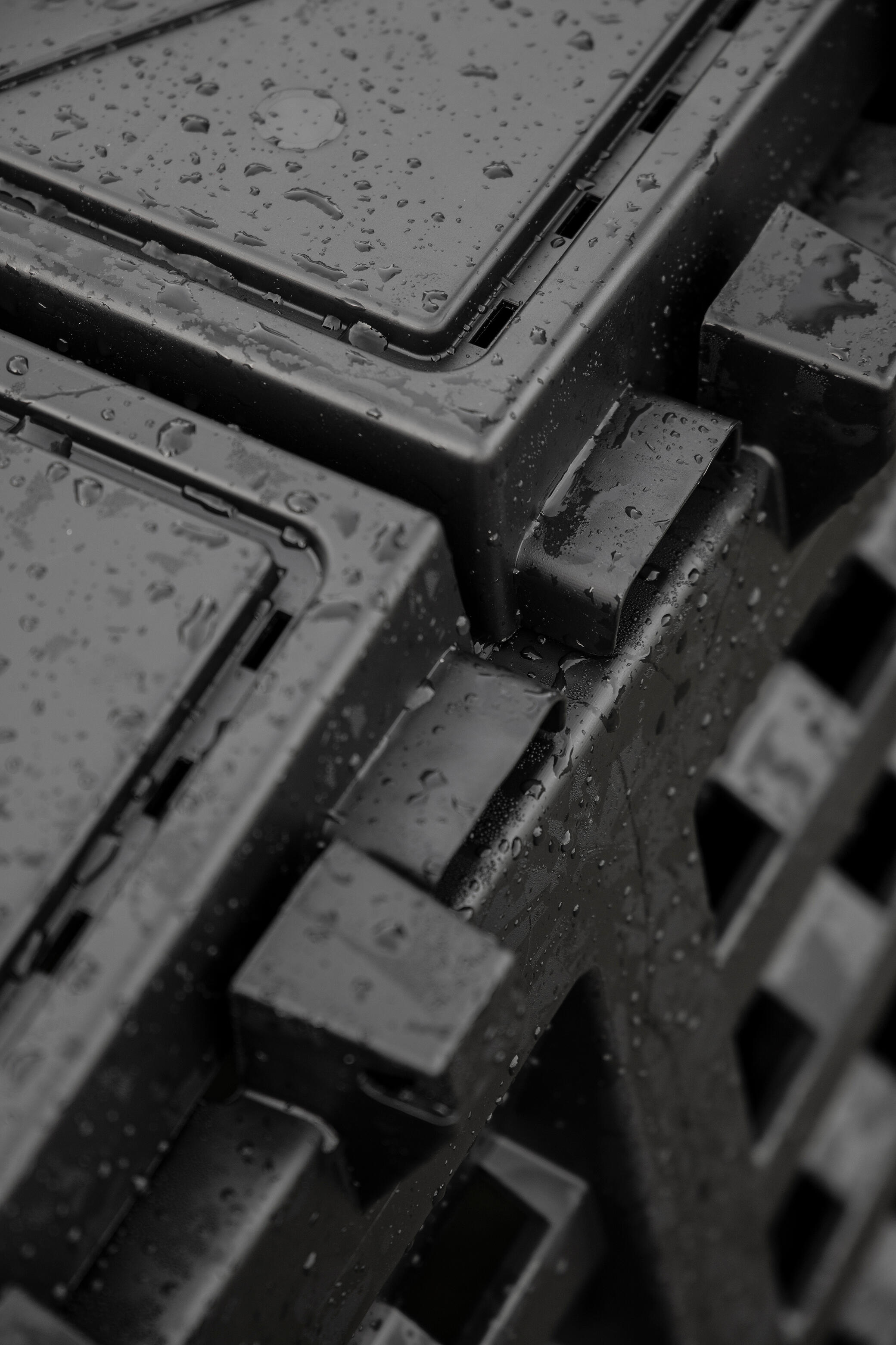 Composteur d'extérieur GEOLIA Plastique recyclé noir 480 l - 10