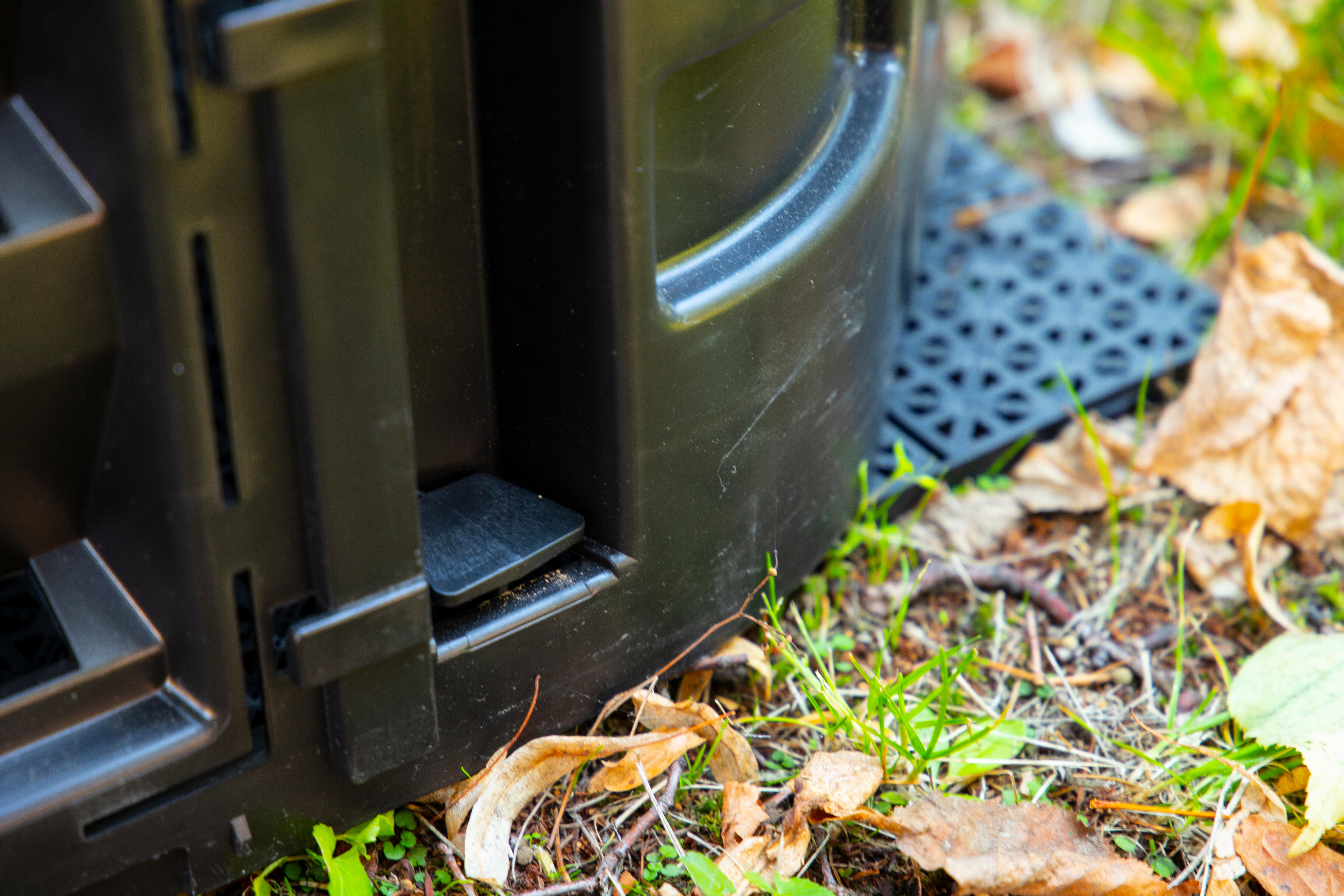 Composteur d'extérieur GEOLIA Plastique recyclé noir 600 l - 6