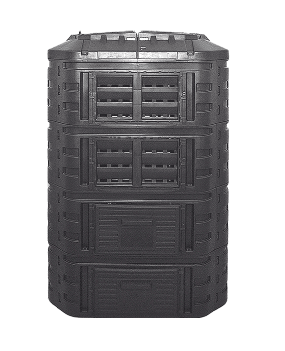 Composteur d'extérieur GEOLIA noir 260 l - 10