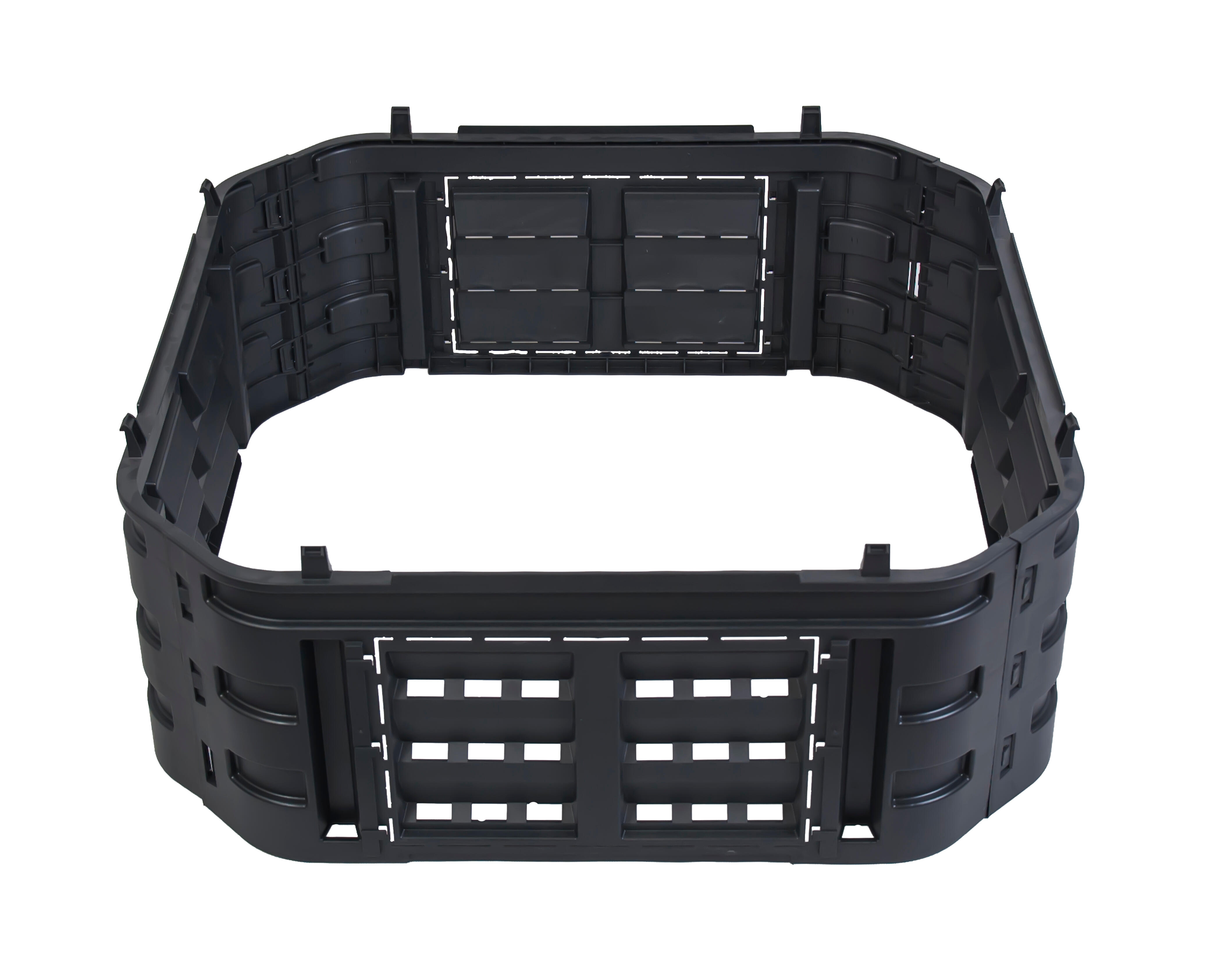 Composteur d'extérieur GEOLIA noir 260 l - 4