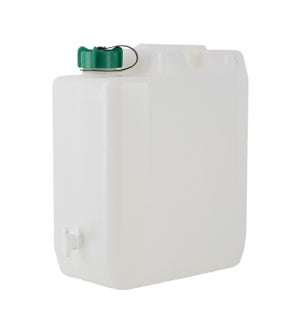 LAMPA 66968 Jerrican Métallique Avec Robinet 25 Litres - Réservoir Eau Horizontal
