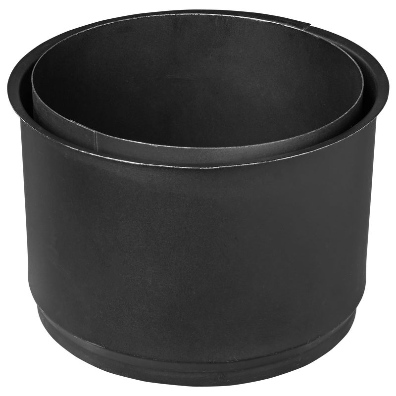 Zdjęcia - Kratka wentylacyjna / kanał powietrzny Przejściówka wkładka dwucienna 160 mm WKD Kaiser Pipes Czarny