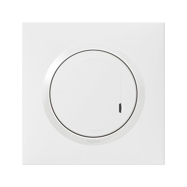 Commande va-et-vient connectée sans fil, LEGRAND Dooxie with Netatmo, blanc
