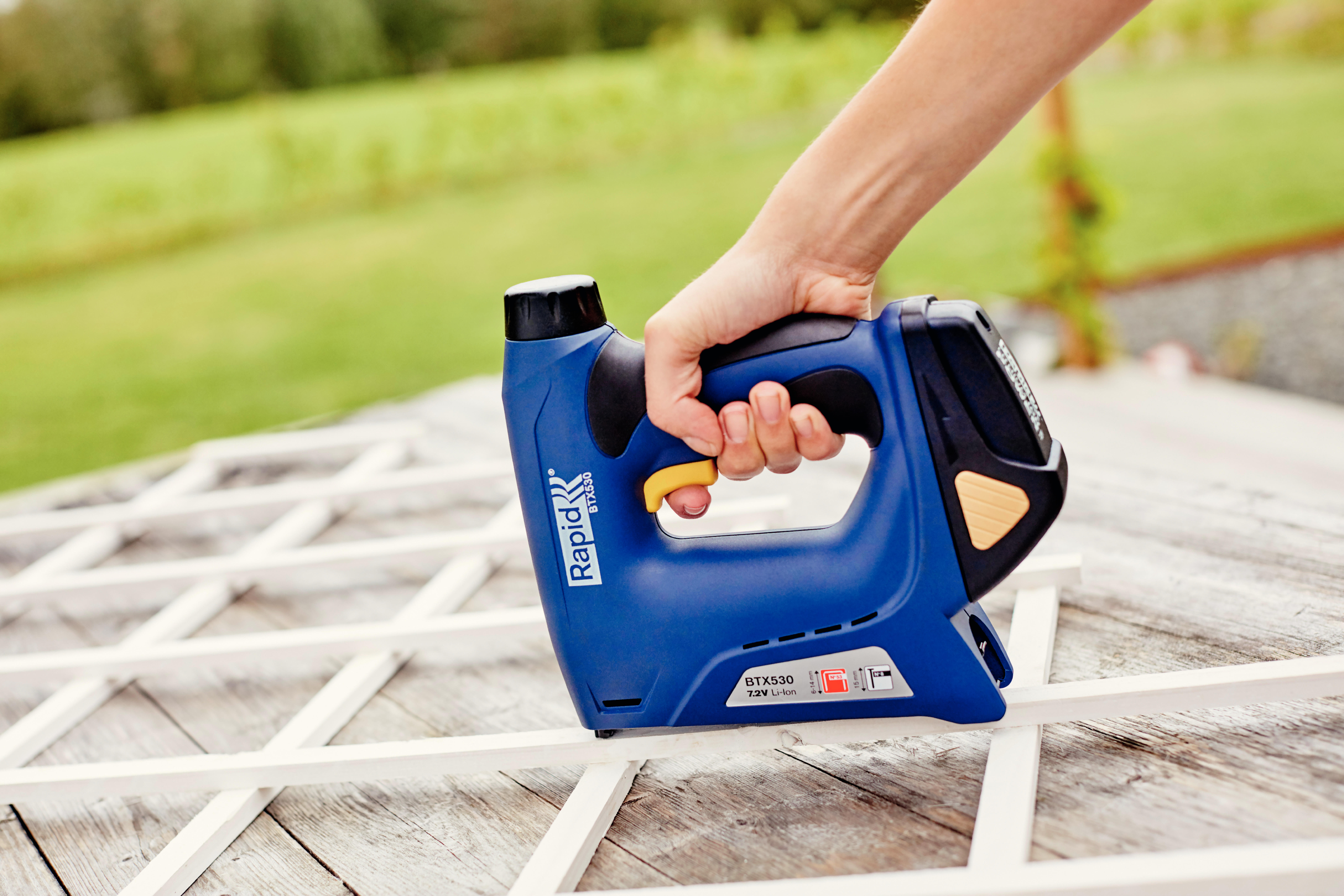 Agrafeuse / cloueuse sans fil RAPID Btx530 7.2 V - 8