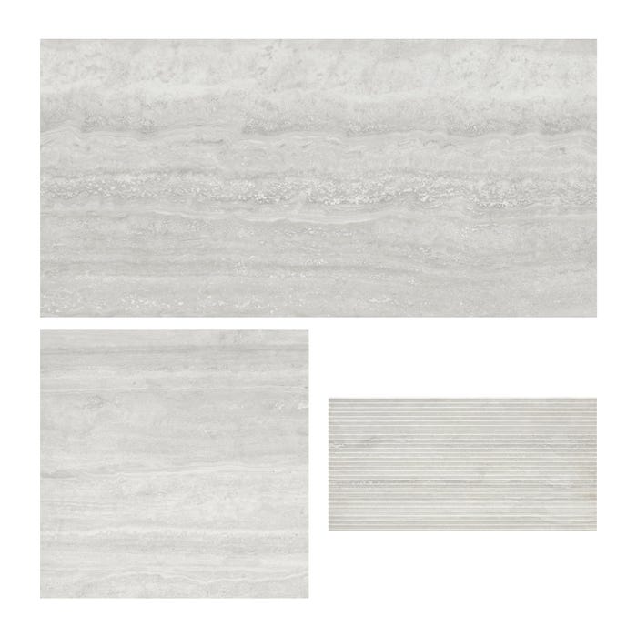 azulejos y suelos travertino gris helos artens