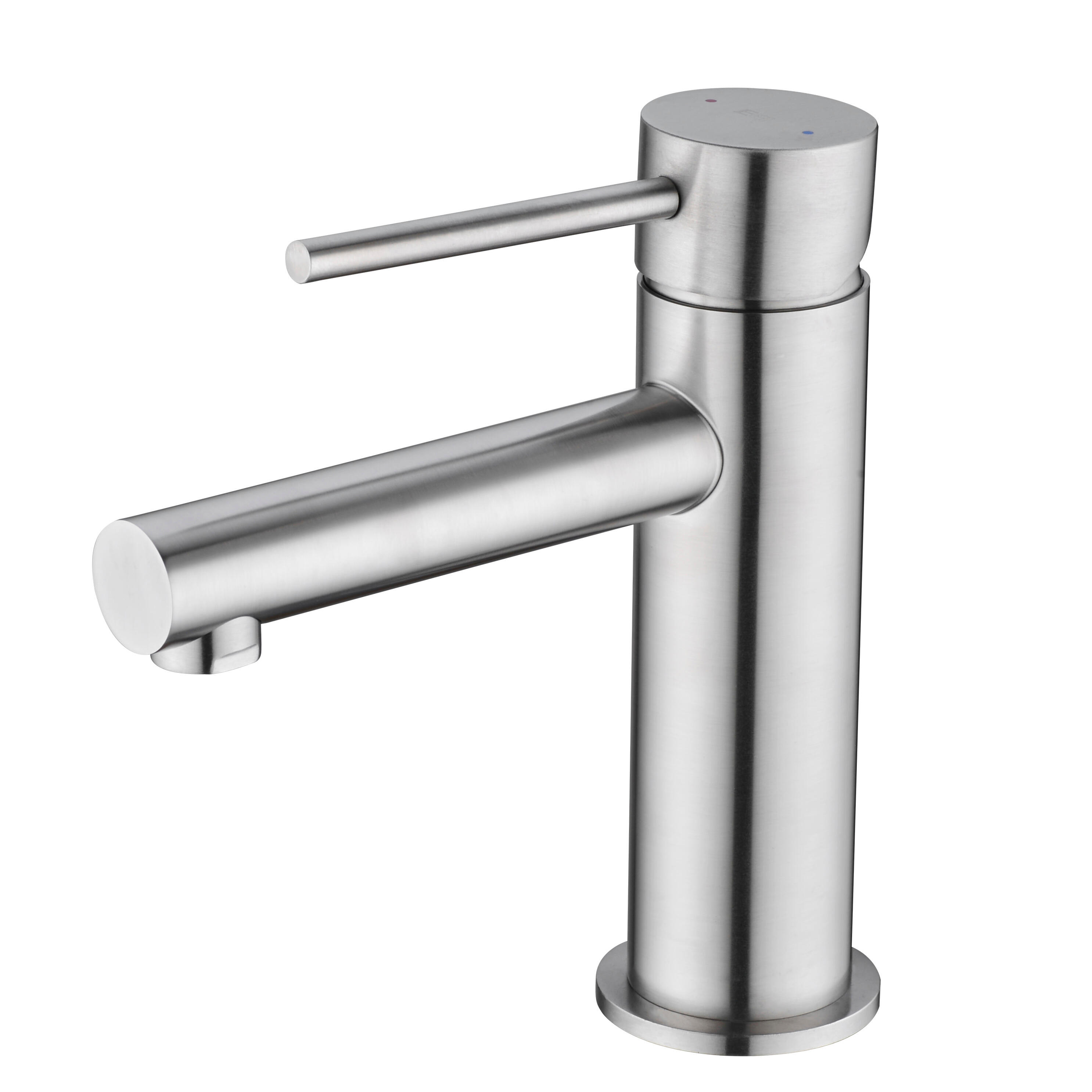 Mitigeur de lavabo finition inox M, bonde incluse, Envol, ESSEBAGNO - 4