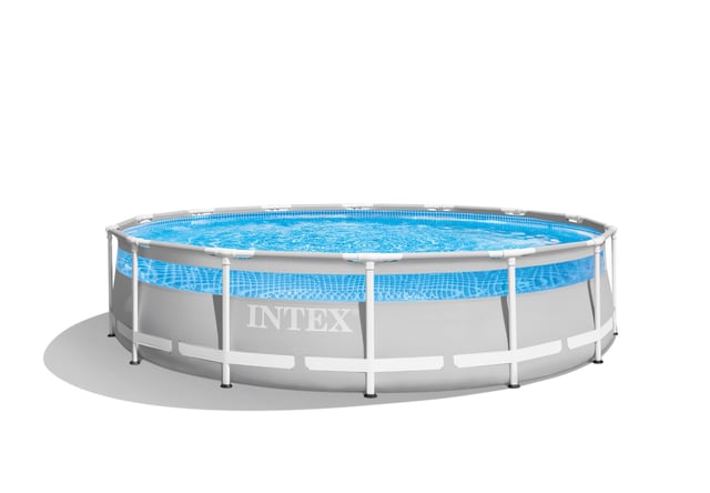 Piscine hors-sol tubulaire CLEARVIEW INTEX, rond, Diam.4,27 x H.1,07m