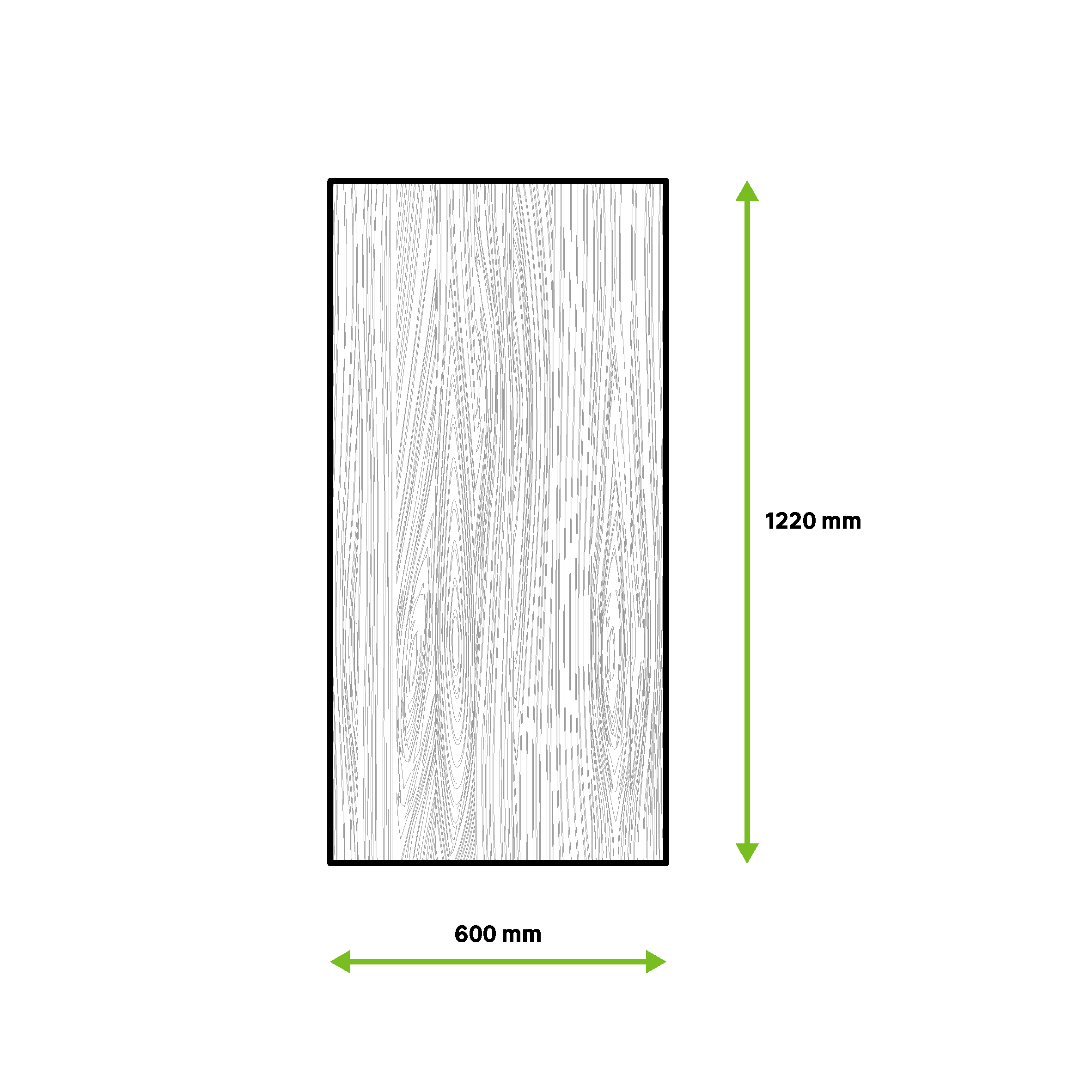 Tablero de contrachapado crudo 60x120x1,5 cm (anchoxaltoxgrosor) - 4