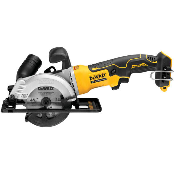 Mini sierra circular de mano a batería DEWALT DCS571NT sin batería