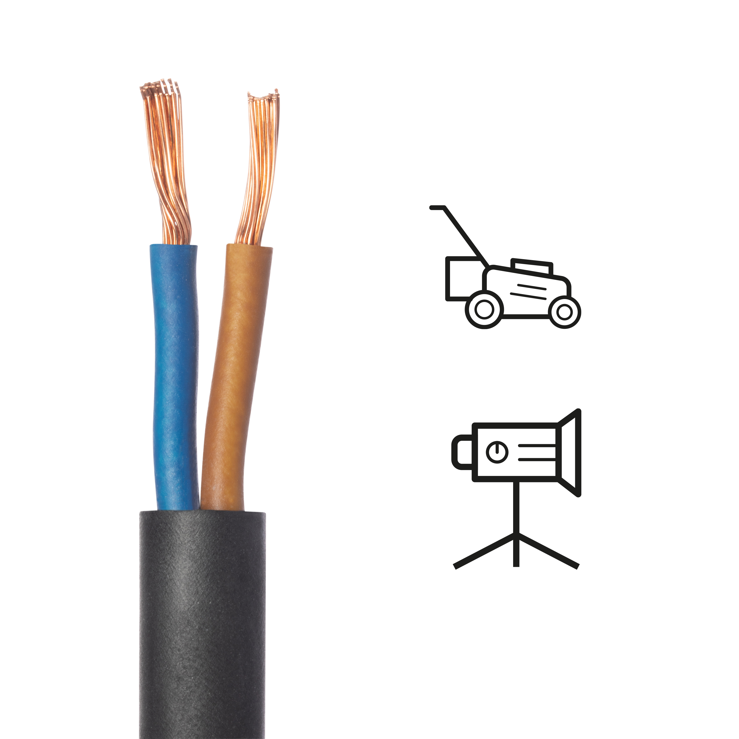 Cable eléctrico LEXMAN h07rn-f de 5 m - 3