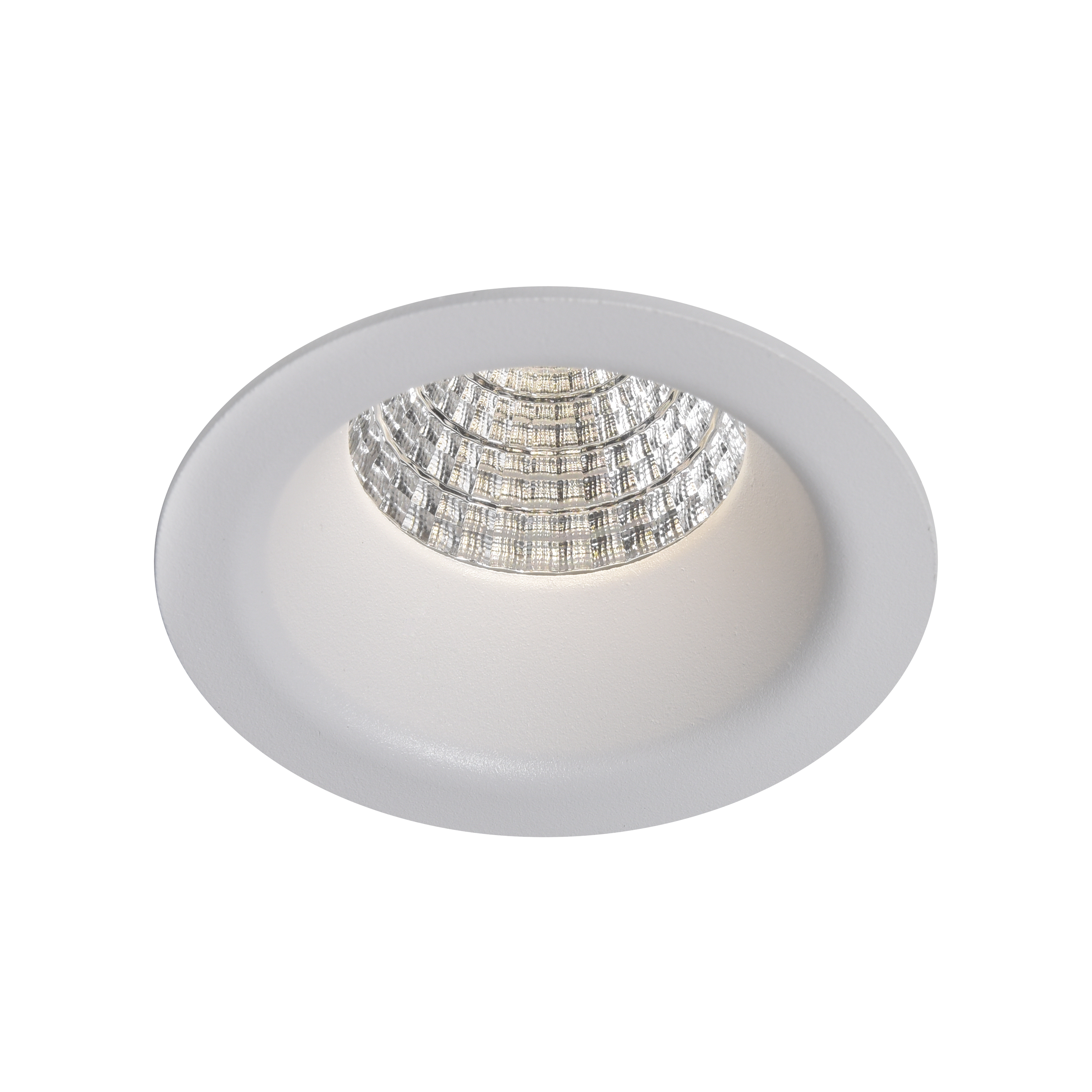 Kit 1 spot à encastrer fixe Edolo led, blanc chaud / neutre, D8,5 INSPIRE blanc - 9