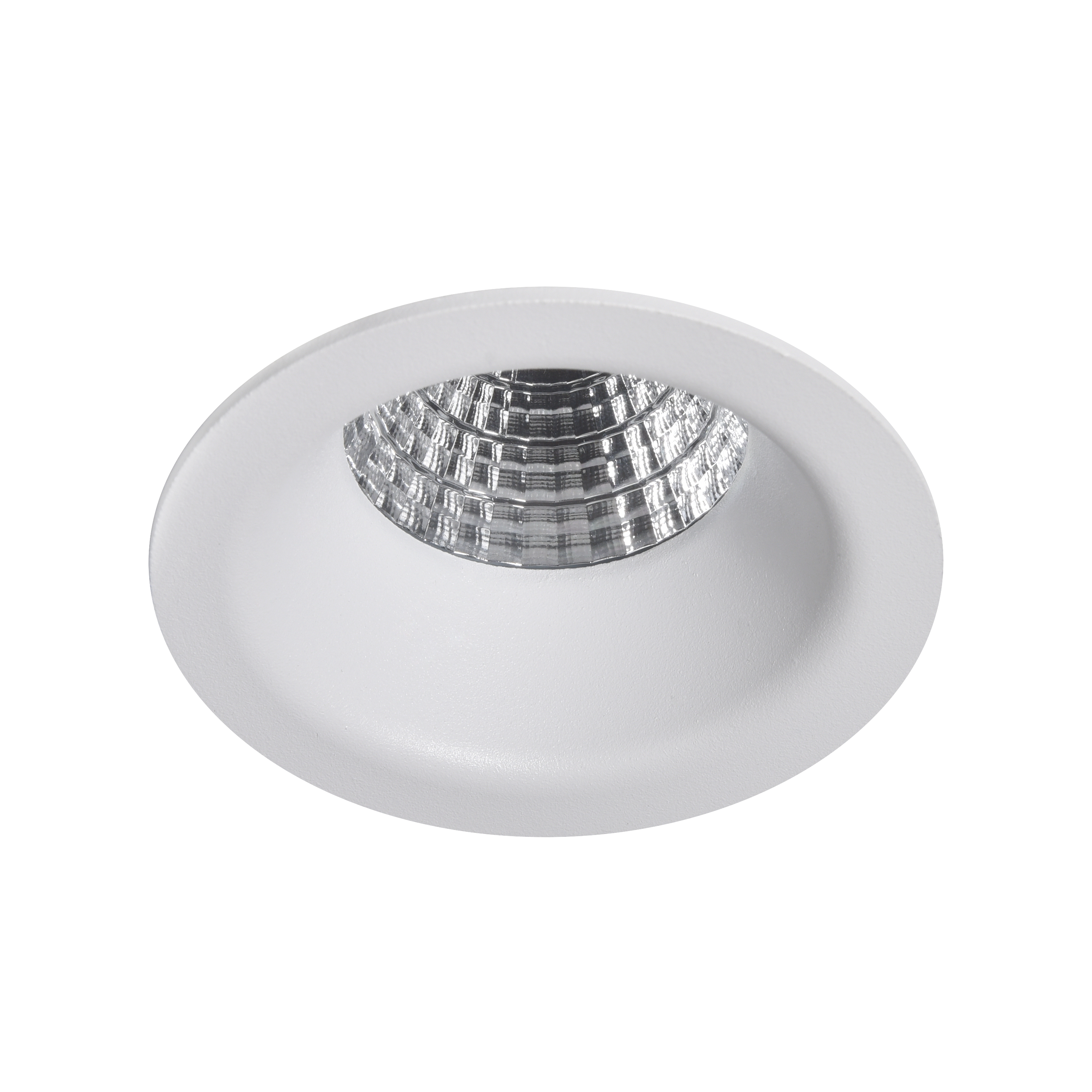 Kit 1 spot à encastrer fixe Edolo led, blanc chaud / neutre, D8,5 INSPIRE blanc - 8