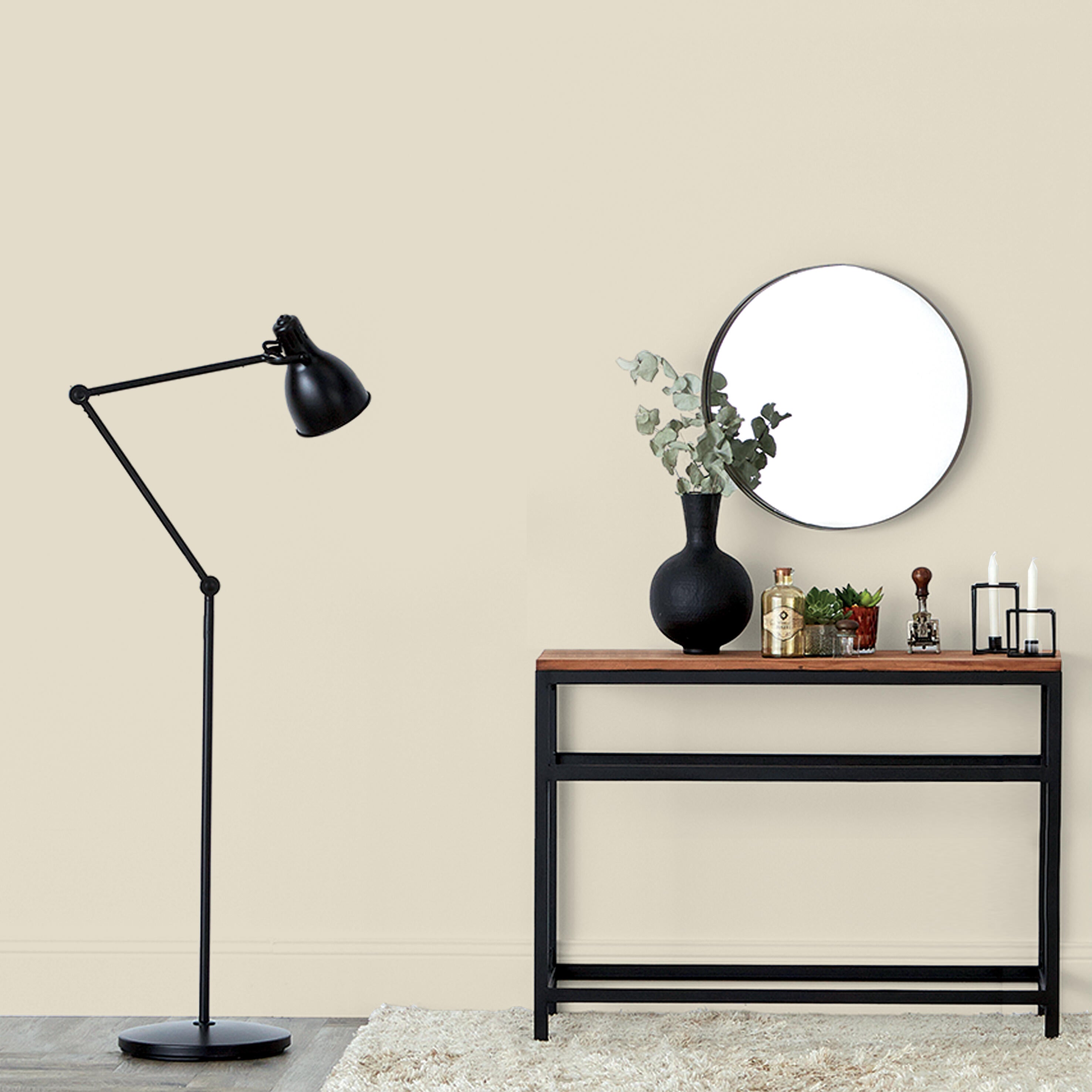 Peinture mur, boiserie, radiateur beige dogon satin RIPOLIN , 0.5L - 3