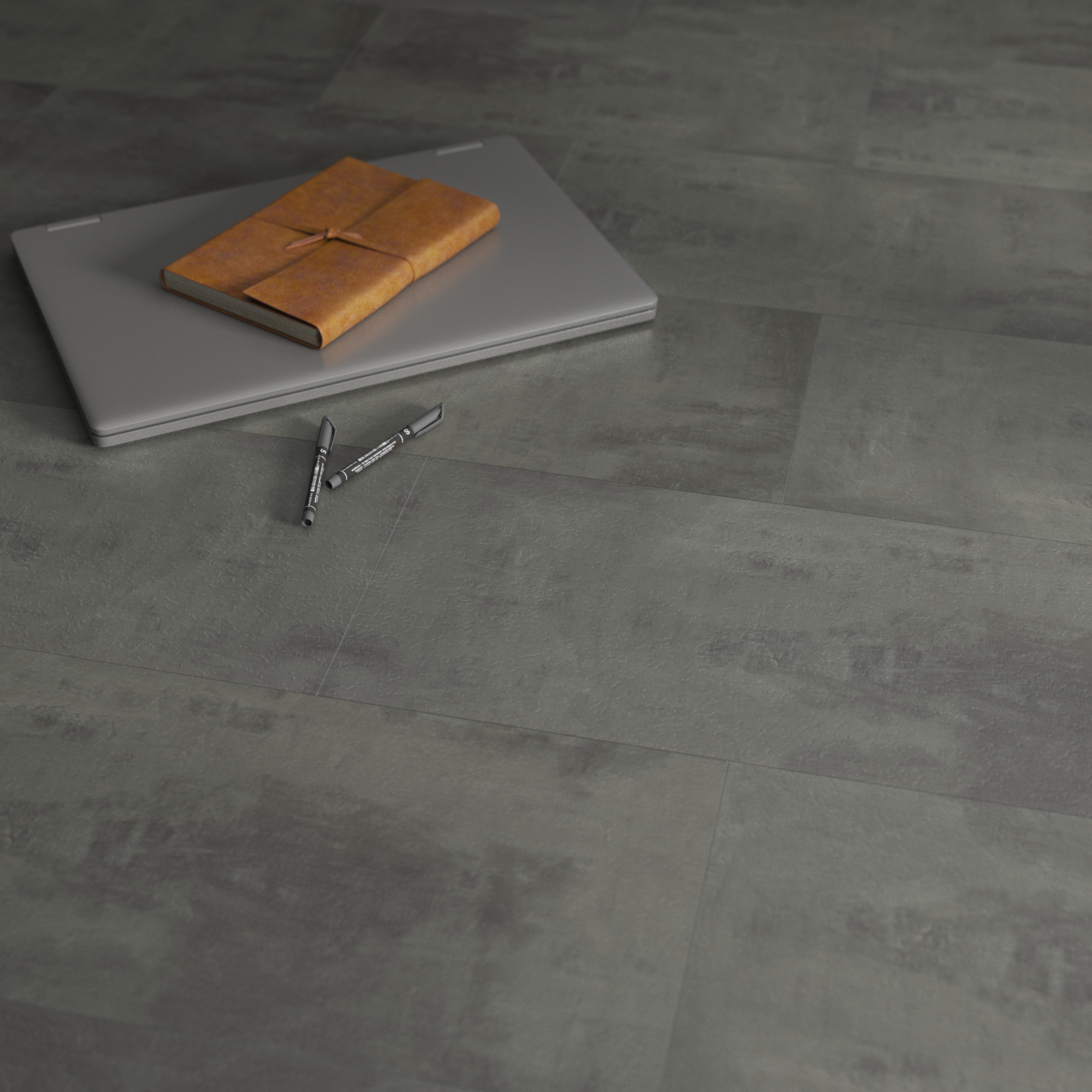 Suelo vinílico adhesivo artens forte 2mm seren dark cer520