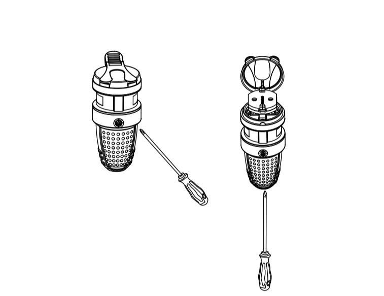 Fiche électrique femelle étanche IP44 2 pôles + terre, 16 A, noir, Lexman - 6