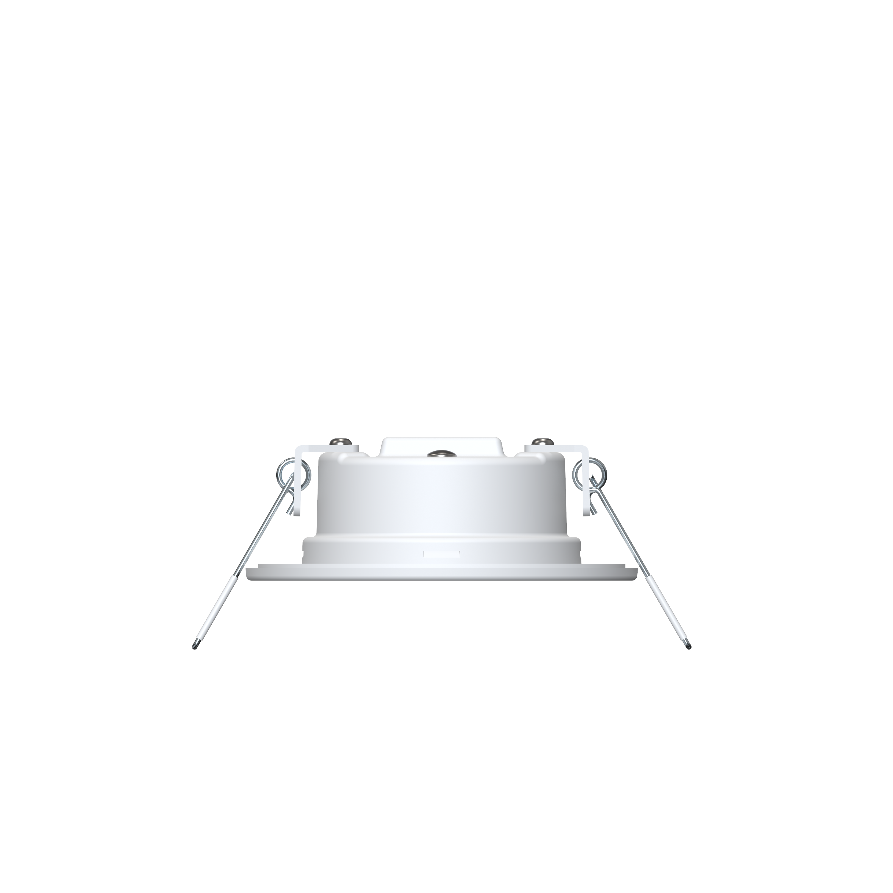 Downlight LED empotrable INSPIRE blanco redondo ø8.5 cm 470 lm 3.2 W luz CCT 2700K-6500K K CRI 89-80 luz natural y fiel IP44 - Foco LED empotrado para baños - 7