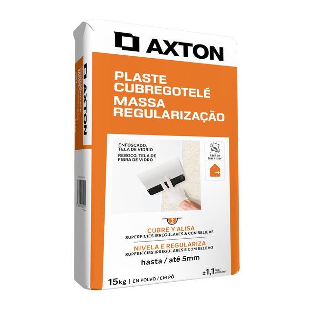 Plaste cubregotelé en polvo AXTON 15 kg