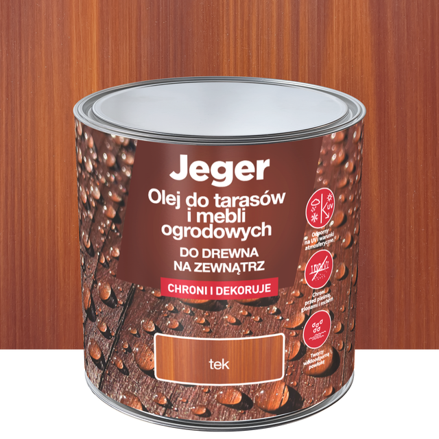 Olej do tarasów Tek 2.5 l Jeger