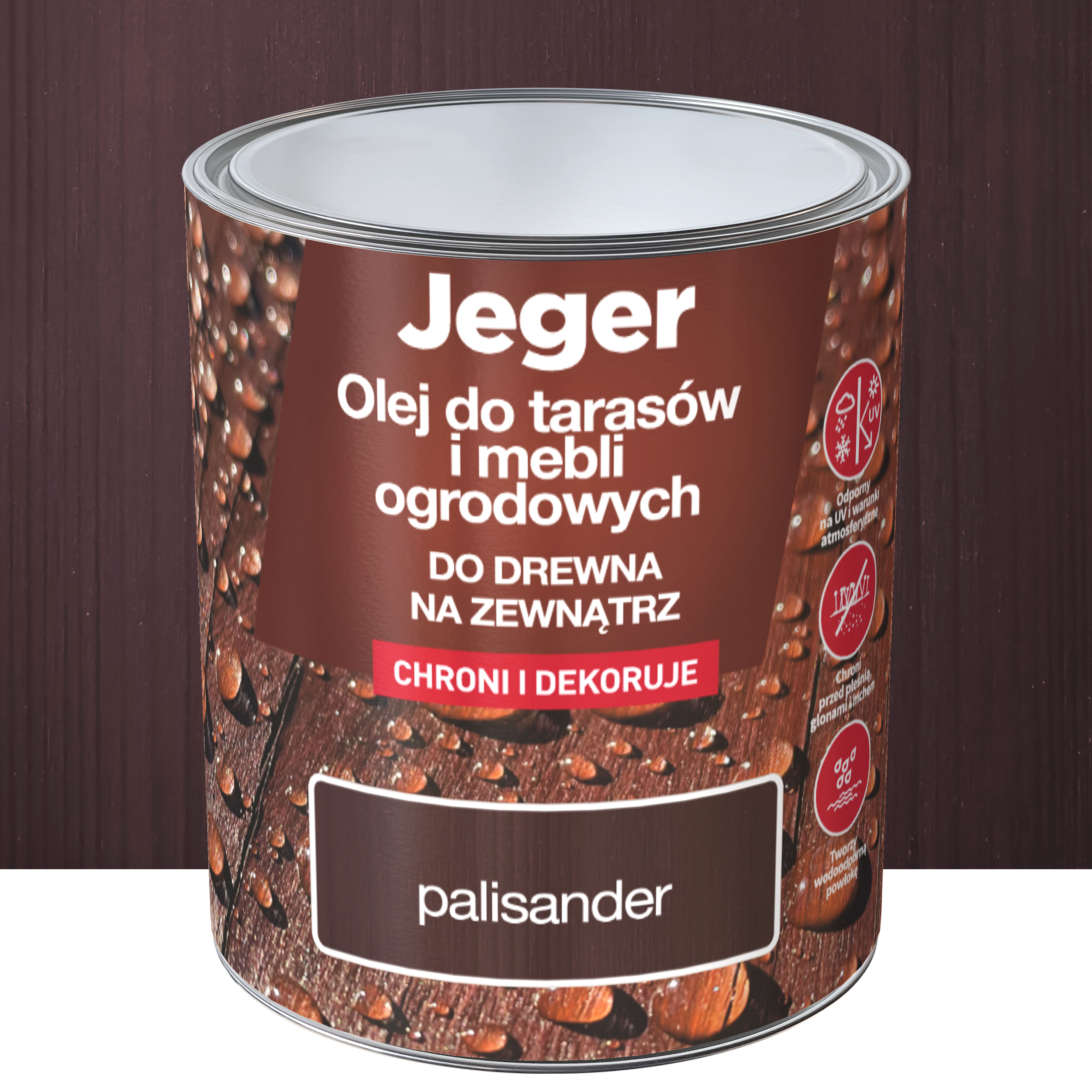 Olej do tarasów Palisander 0.7 l Jeger