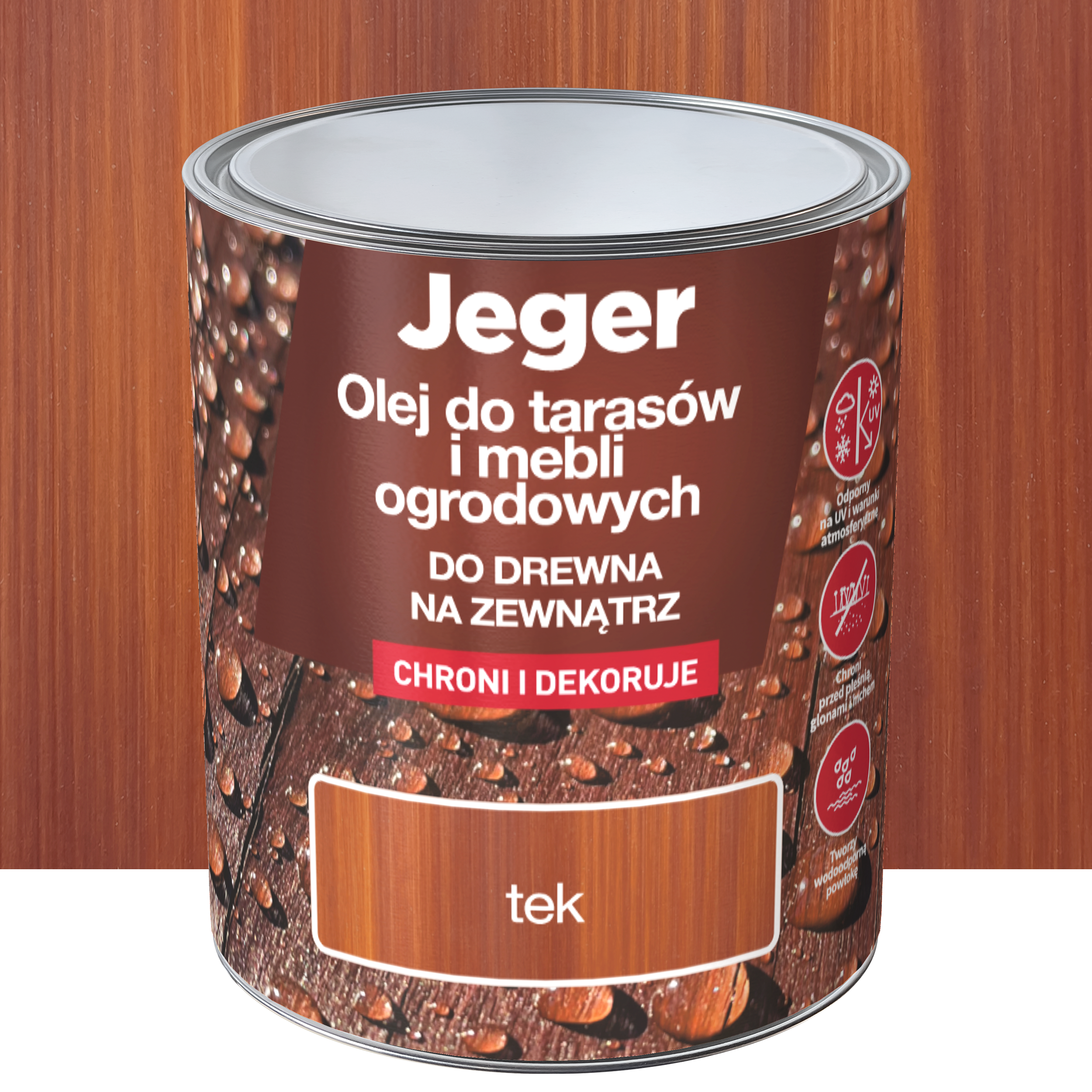 Olej do tarasów Tek 0.7 l Jeger