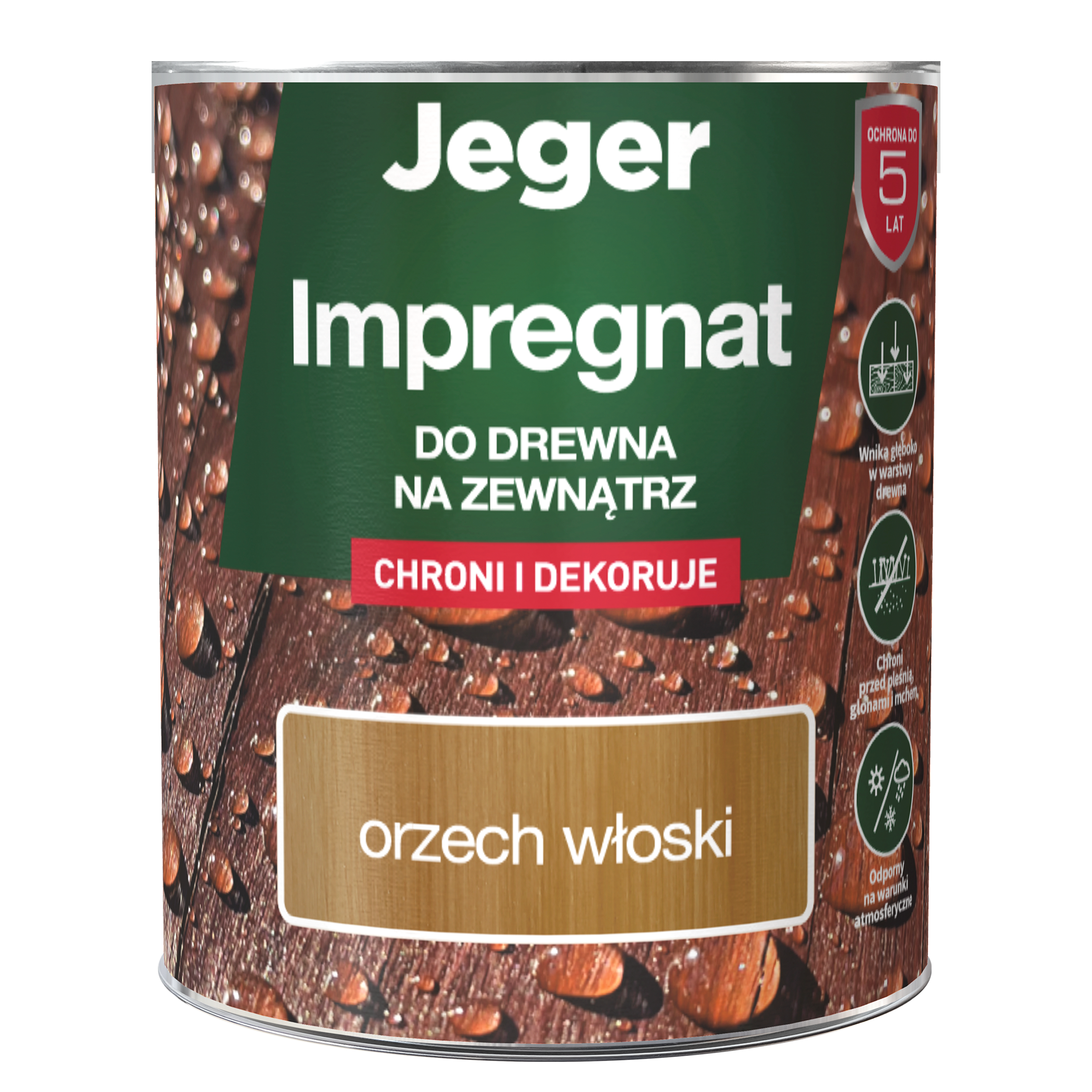 Impregnat do drewna 0.7 l Orzech włoski - 2