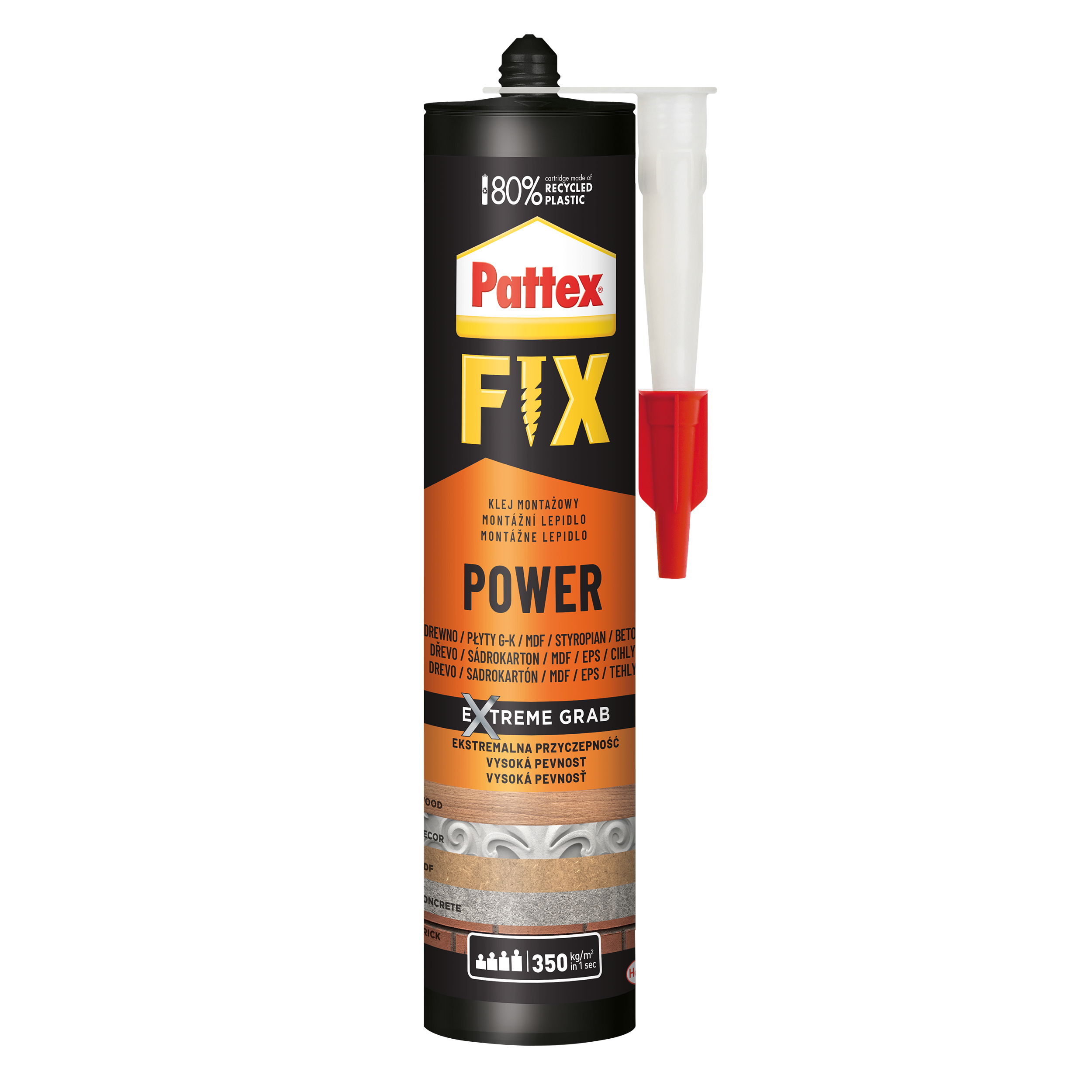 Klej montażowy FIX EXTREME POWER 385 g PATTEX - 2
