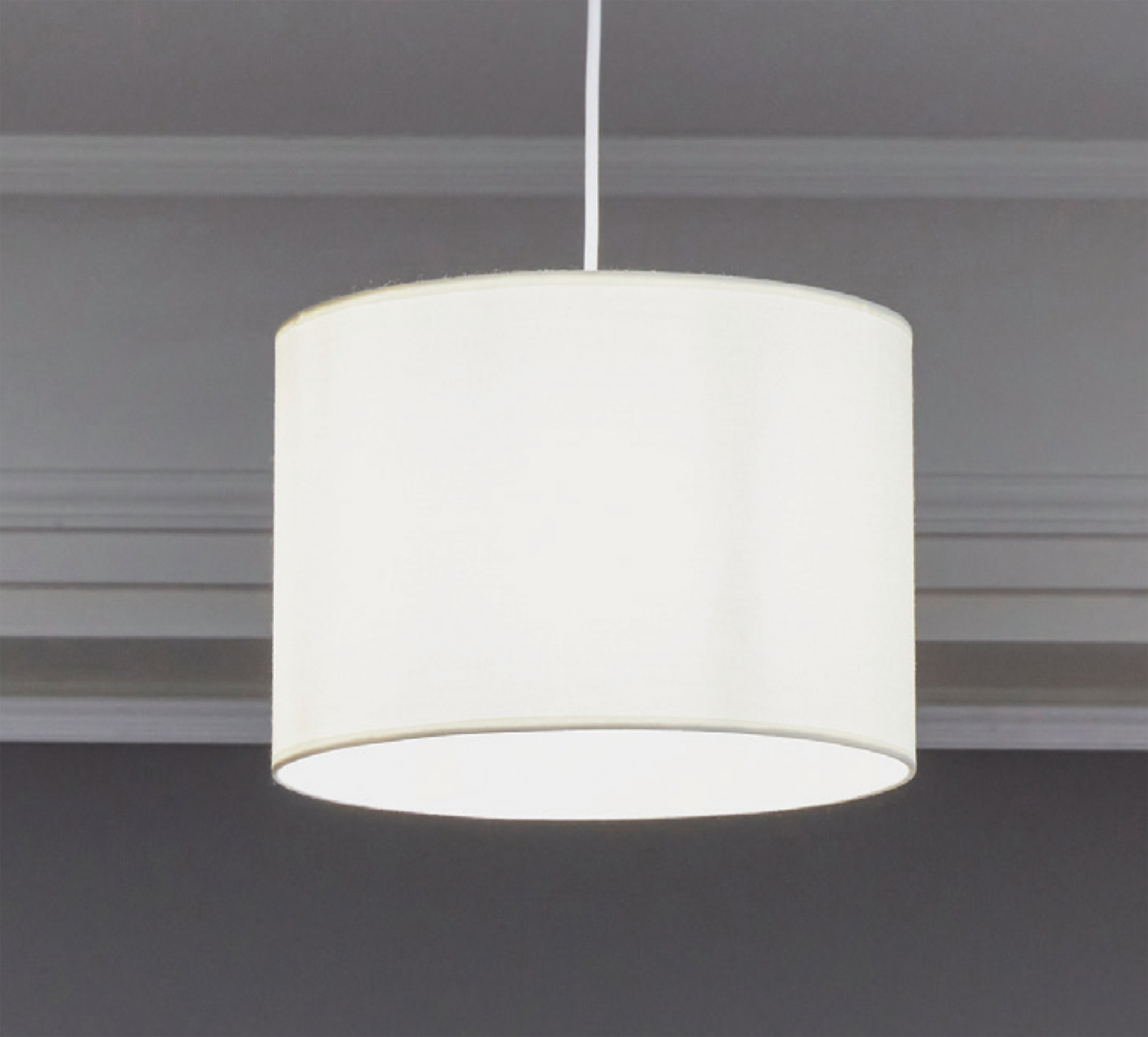 Lampa wisząca Sitia 28 cm biała E27 Inspire - 2