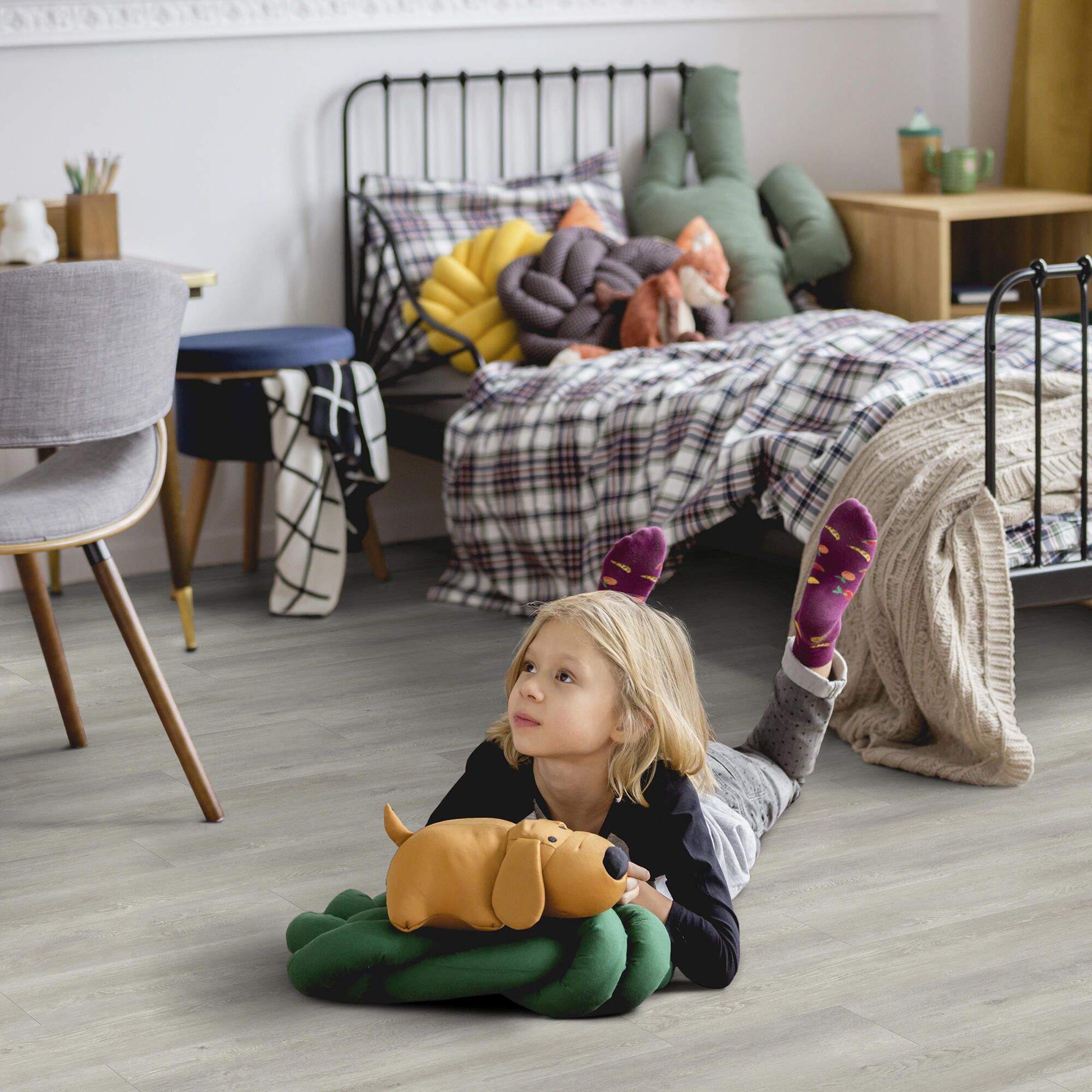 Pavimento in LVT passaggio moderato Imperial pearl Sp 2 mm GERFLOR 2.23 m² - 2