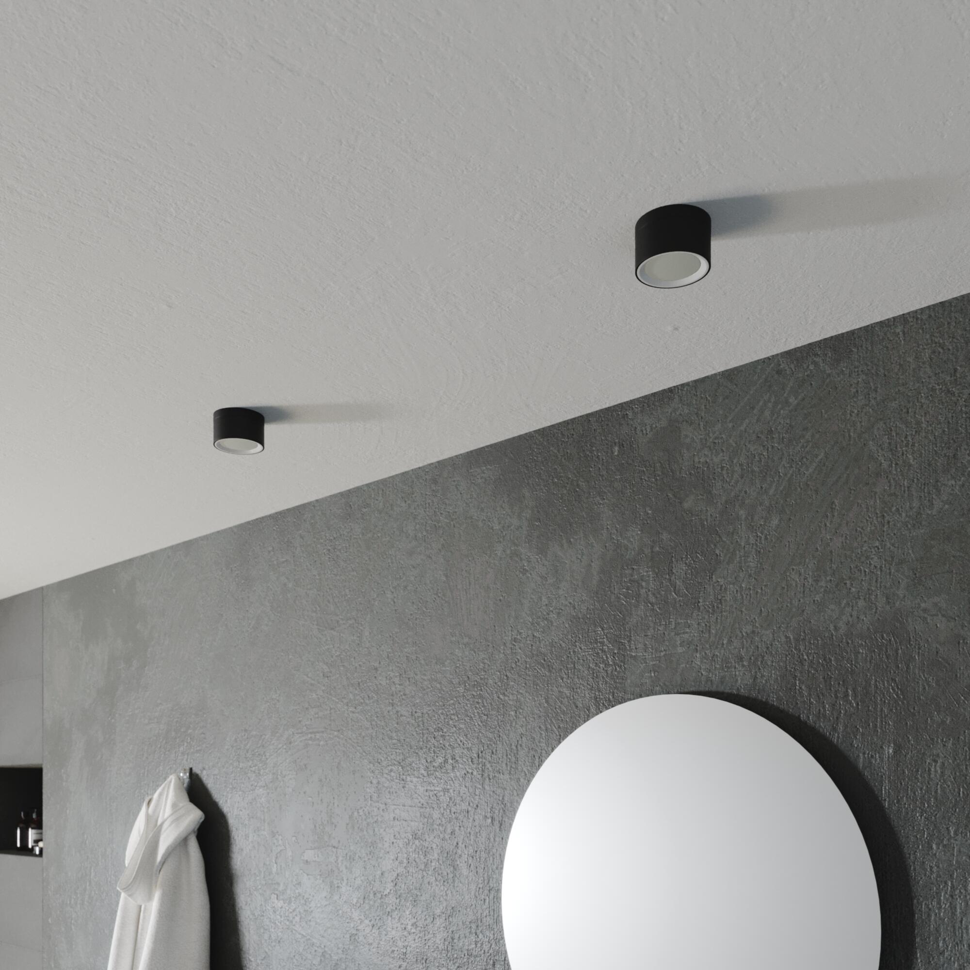 Oprawa natynkowa Tori czarna IP44 LED Inspire - 4