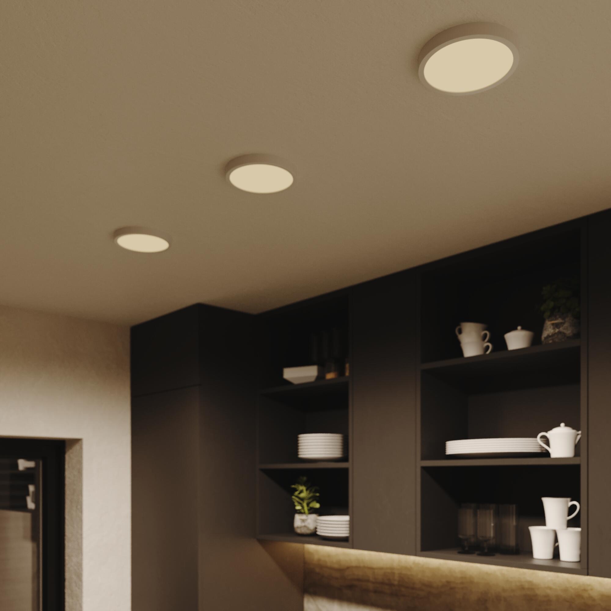 Oprawa LED Sanoa biała 17 cm IP44 Inspire - 4