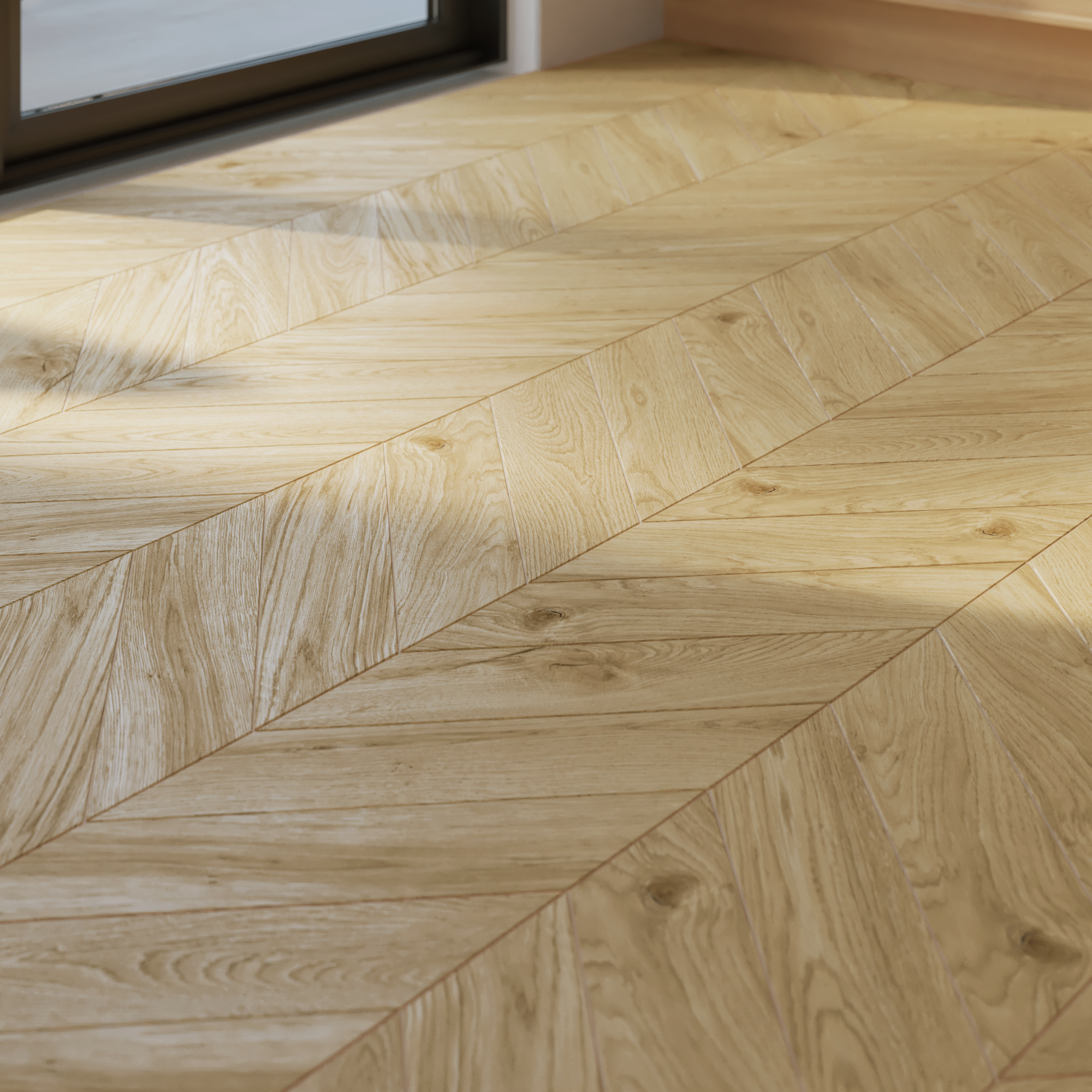 Piastrella da pavimento e rivestimento interno in gres porcellanato 11 x 54 cm non rettificato smaltato beige opaco Granted Natural R9 traffico intenso (pei 4/5) Sp. 9 mm 0.943 mq - 8