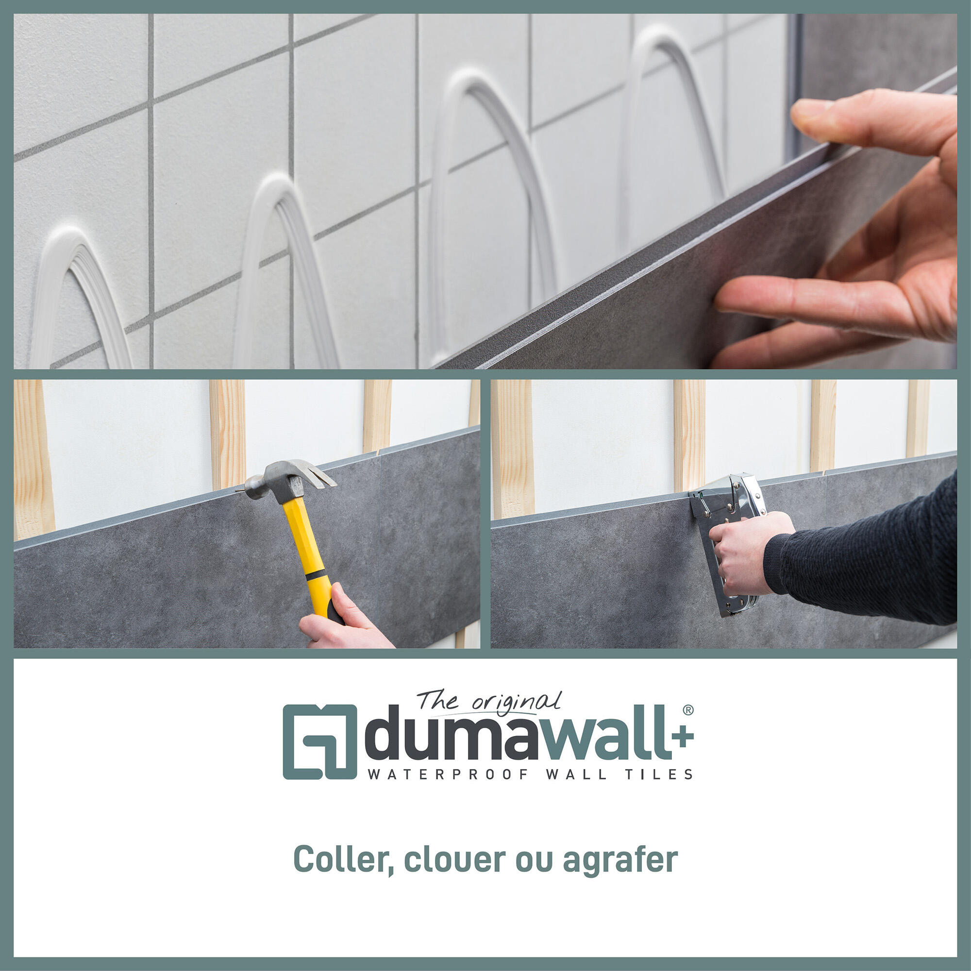 Dalle murale PVC Faro DUMAWALL, L.65 x l.37.5 cm, Ep.5 mm - 8