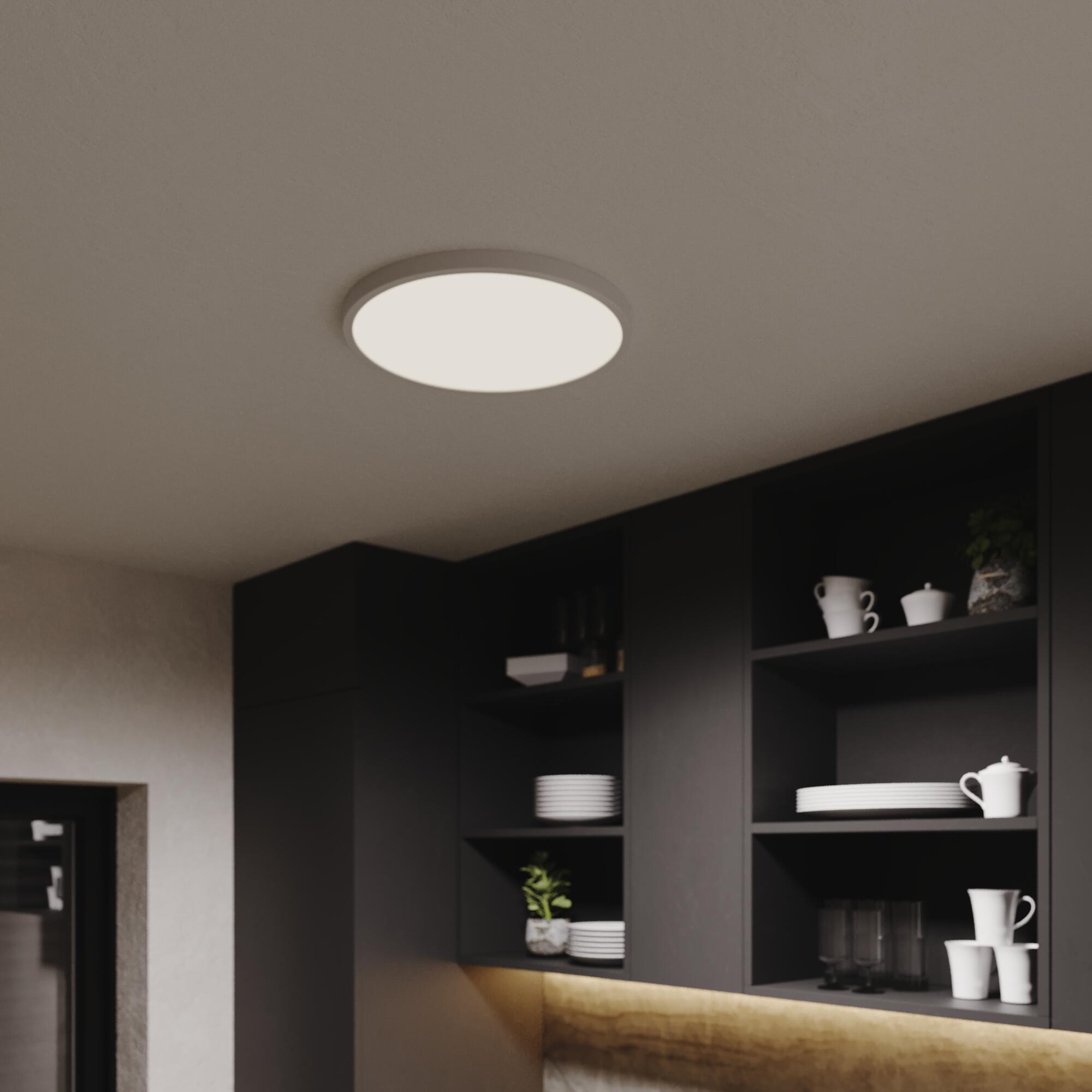 Painel LED redondo Sanoa Inspire 4000lm IP44 40x40 cm branco - 2