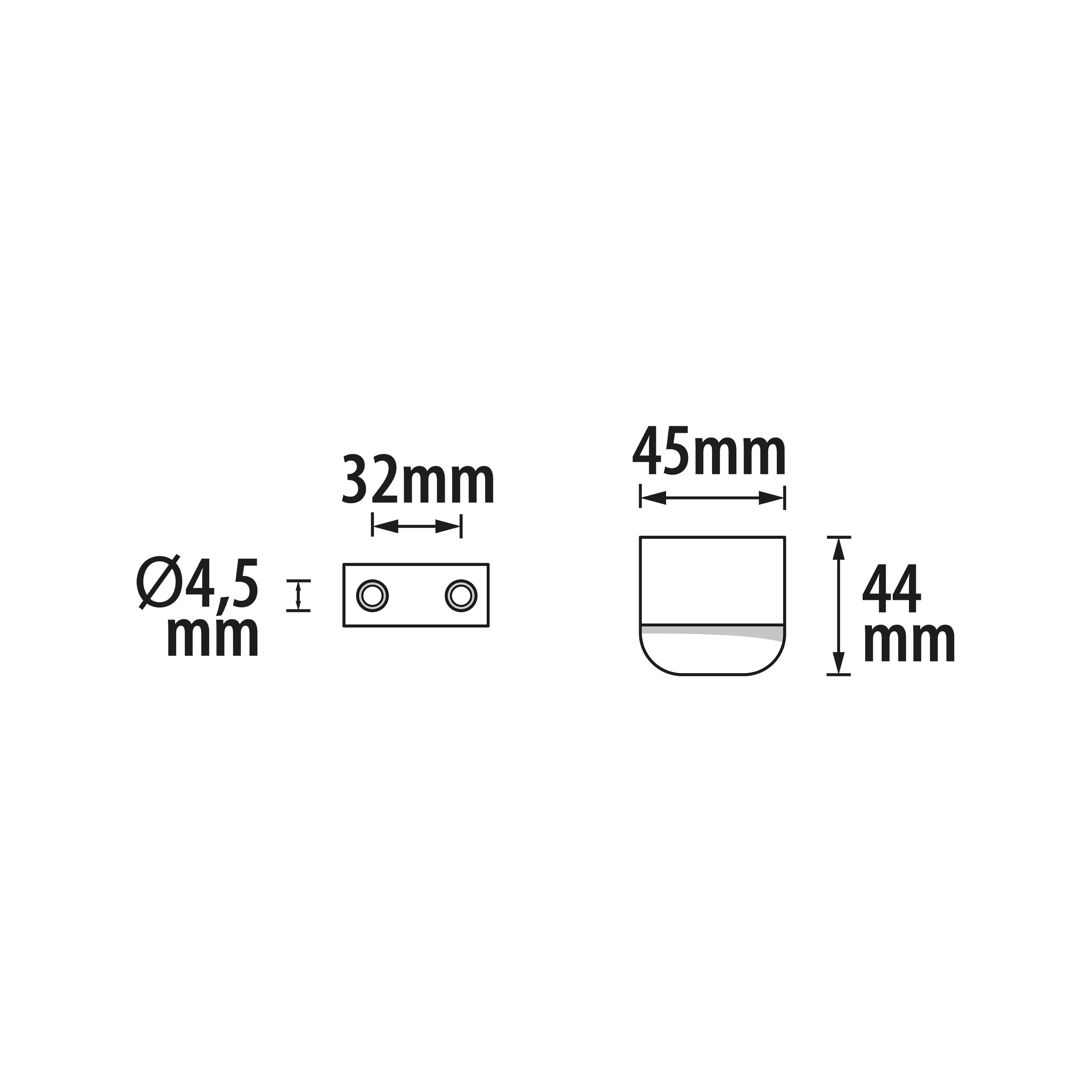 Uchwyt meblowy Oslo 32 mm czarny Inspire - 7