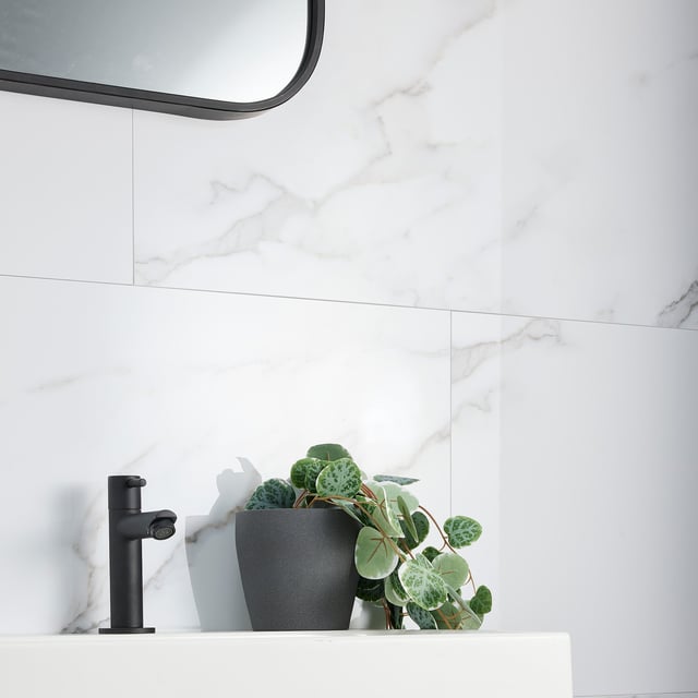 Dalle murale PVC Trapani DUMAWALL, L.65 x l.37,5 cm, Ep.5 mm