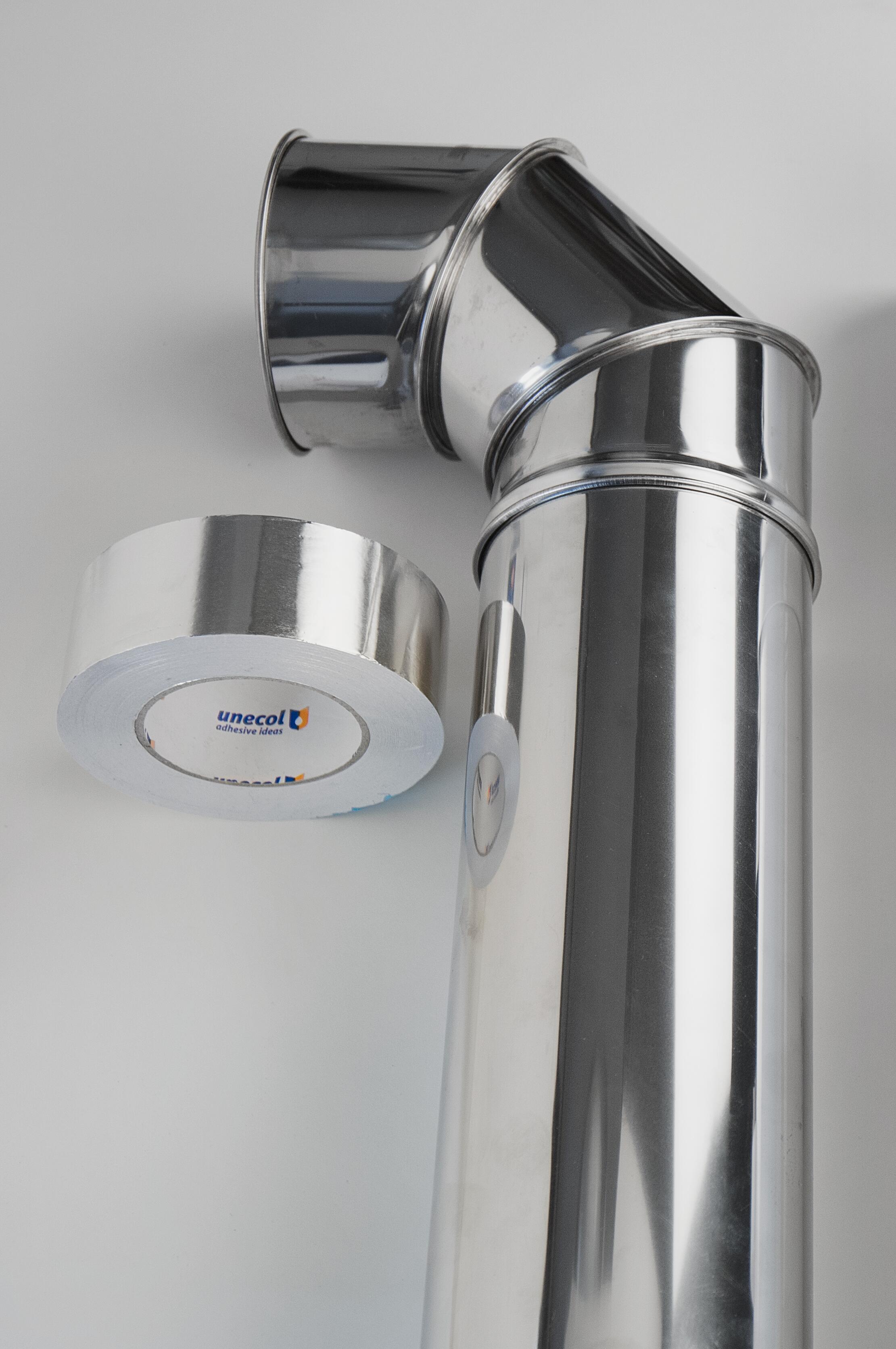 Fita alumínio multiusos 30 microns x 10 m x 50 mm Unecol - 2