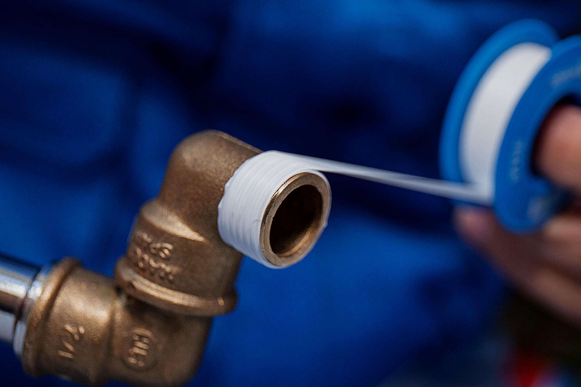 Cinta teflón PTFE contacto con agua 25 mm x 0.1 mm 50 m - 3