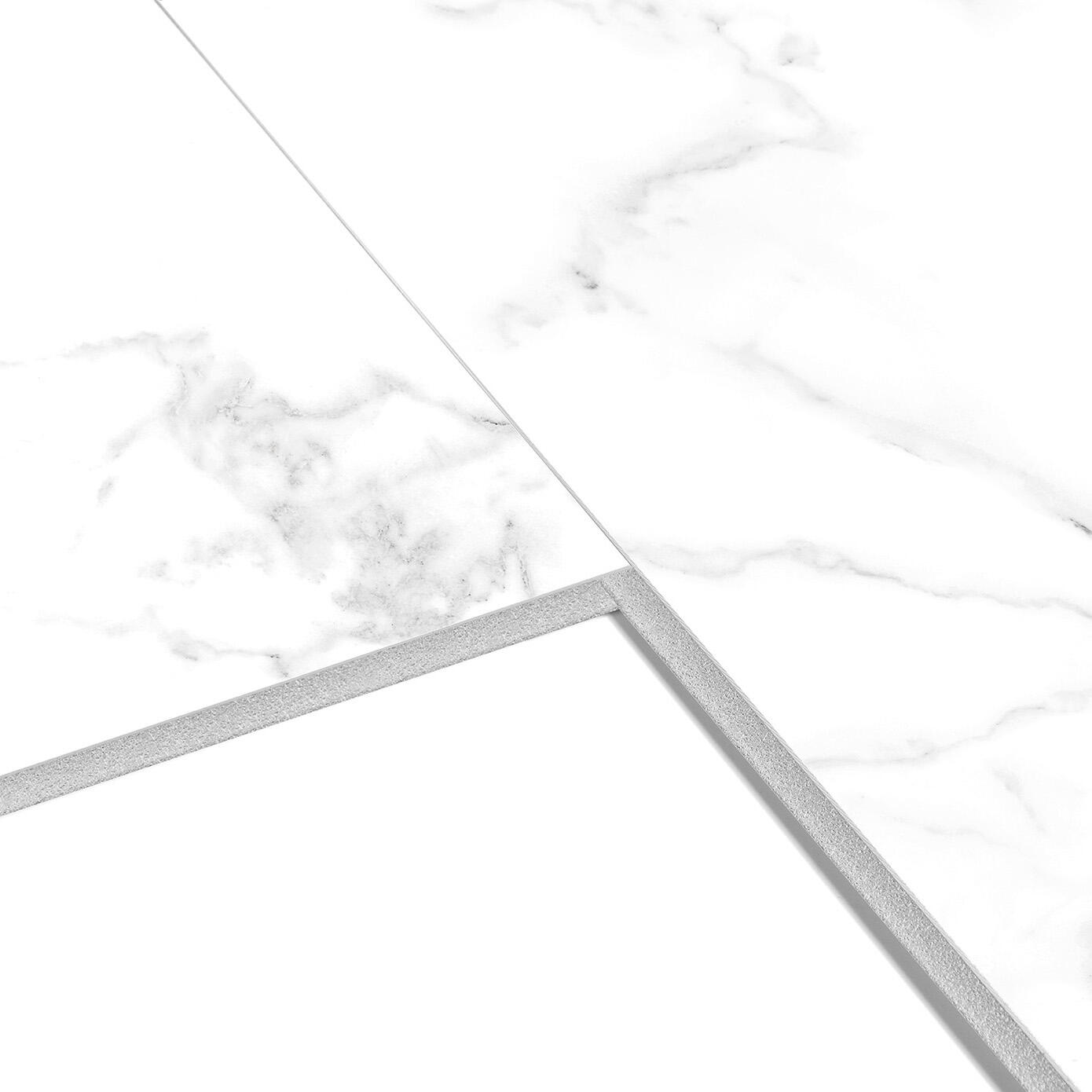 Dalle murale PVC Calacatta DUMAWALL, L.65 x l.37.5 cm, Ep.5 mm - 4