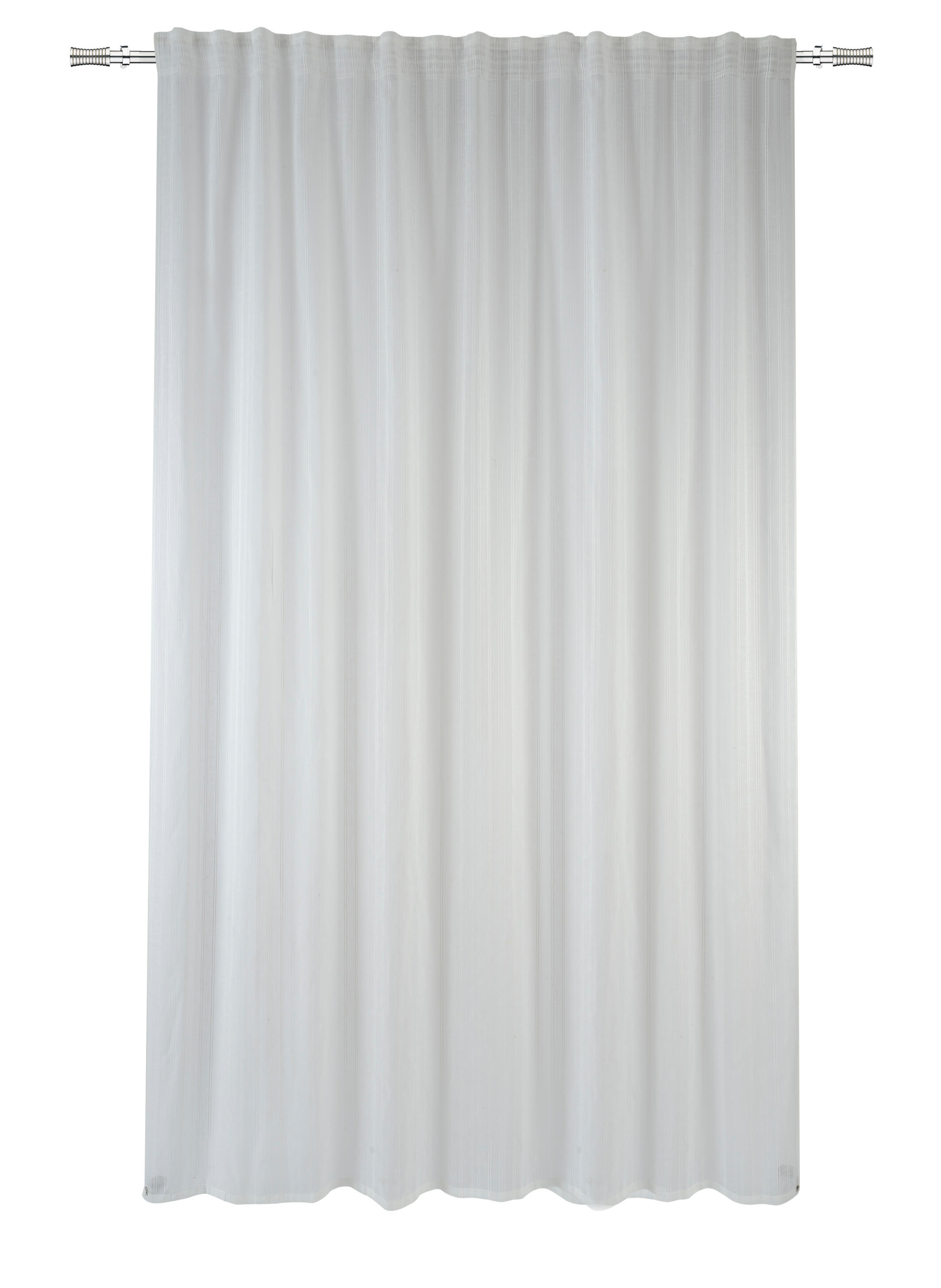 Cortinado fita e/ou presilha Jara 200x280cm branco Inspire - 3