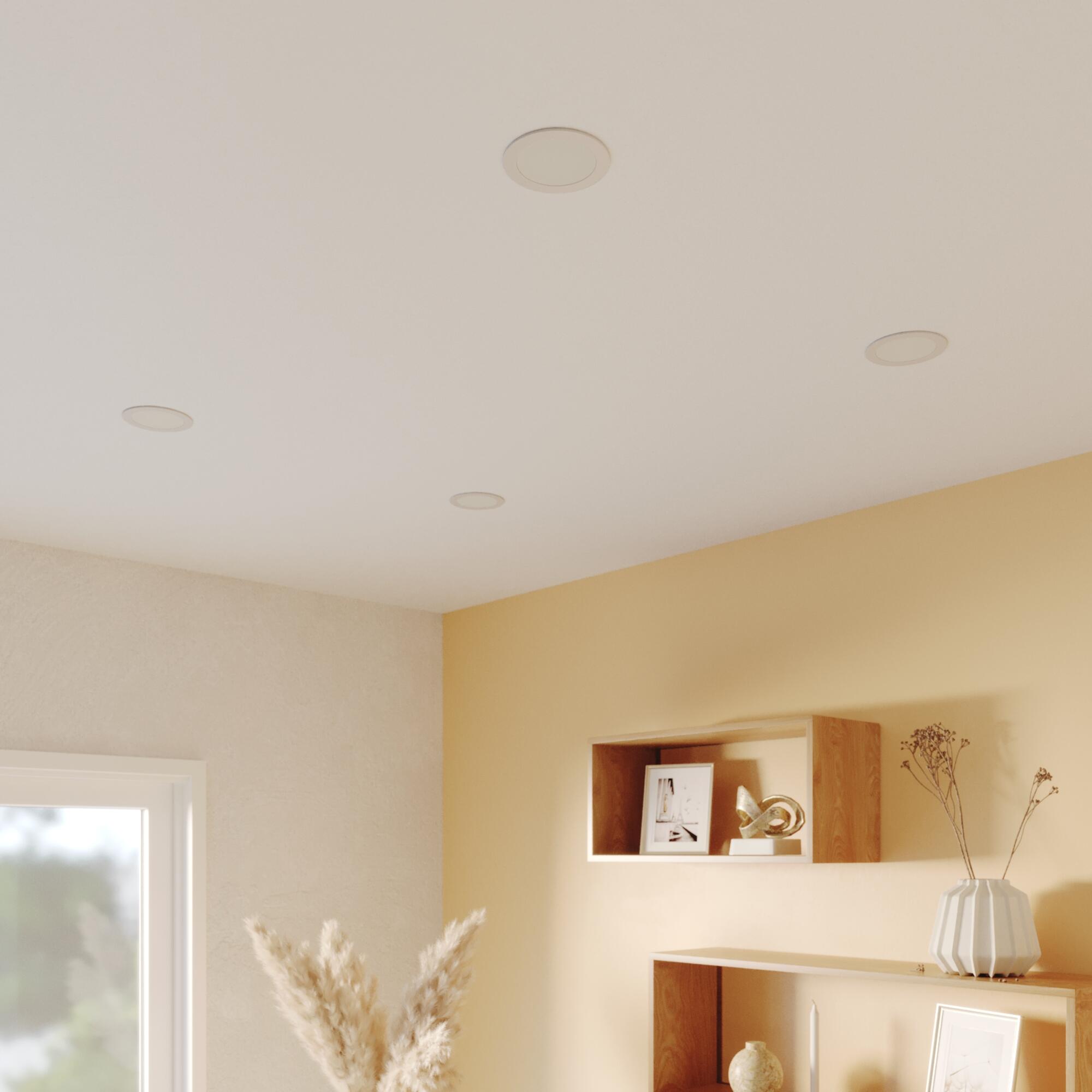 Spot à encastrer LED Extraflat Classe A IP44, D.12, blanc neutre, blanc INSPIRE - 4