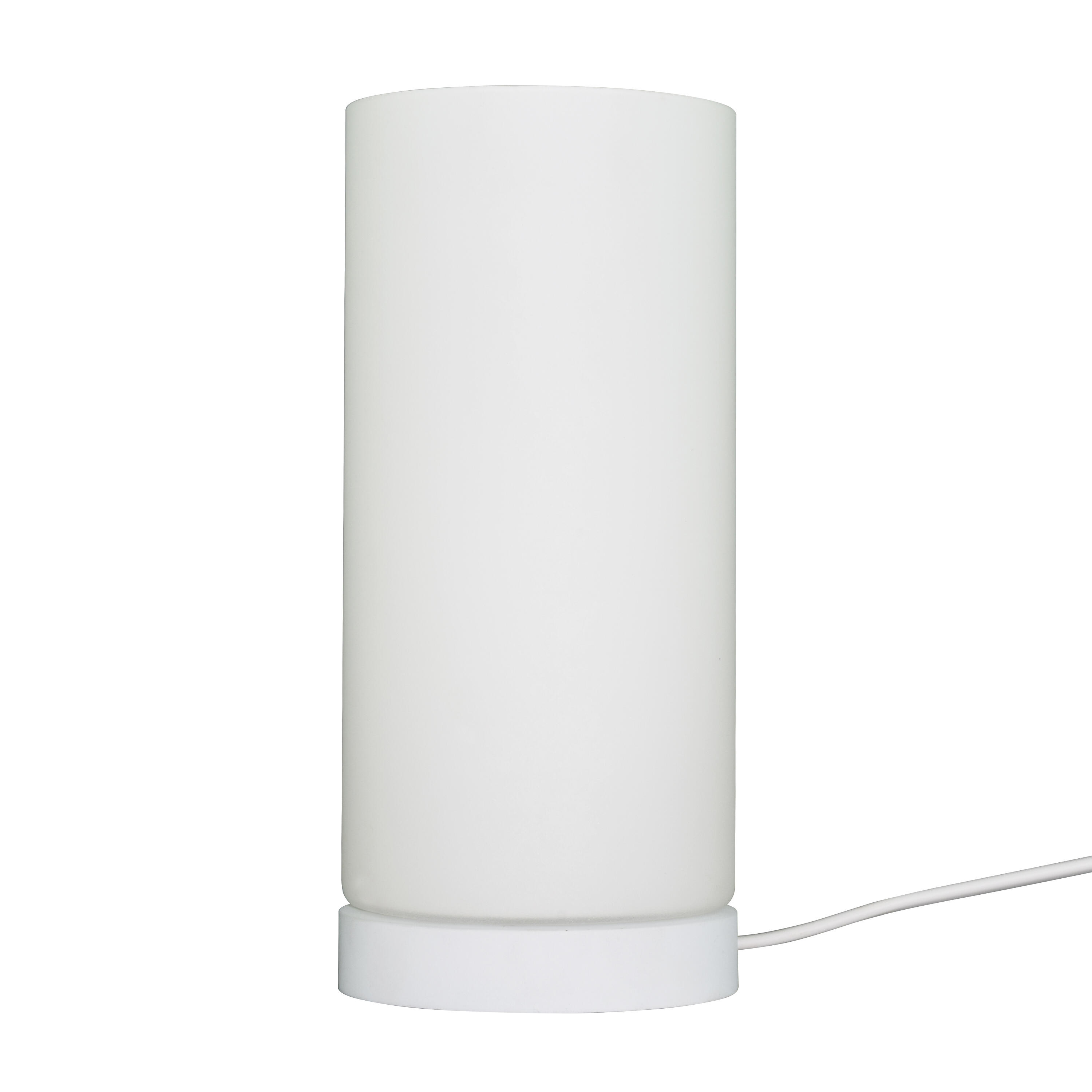 Lampa stołowa Basic szkło biała E14 Inspire - 4