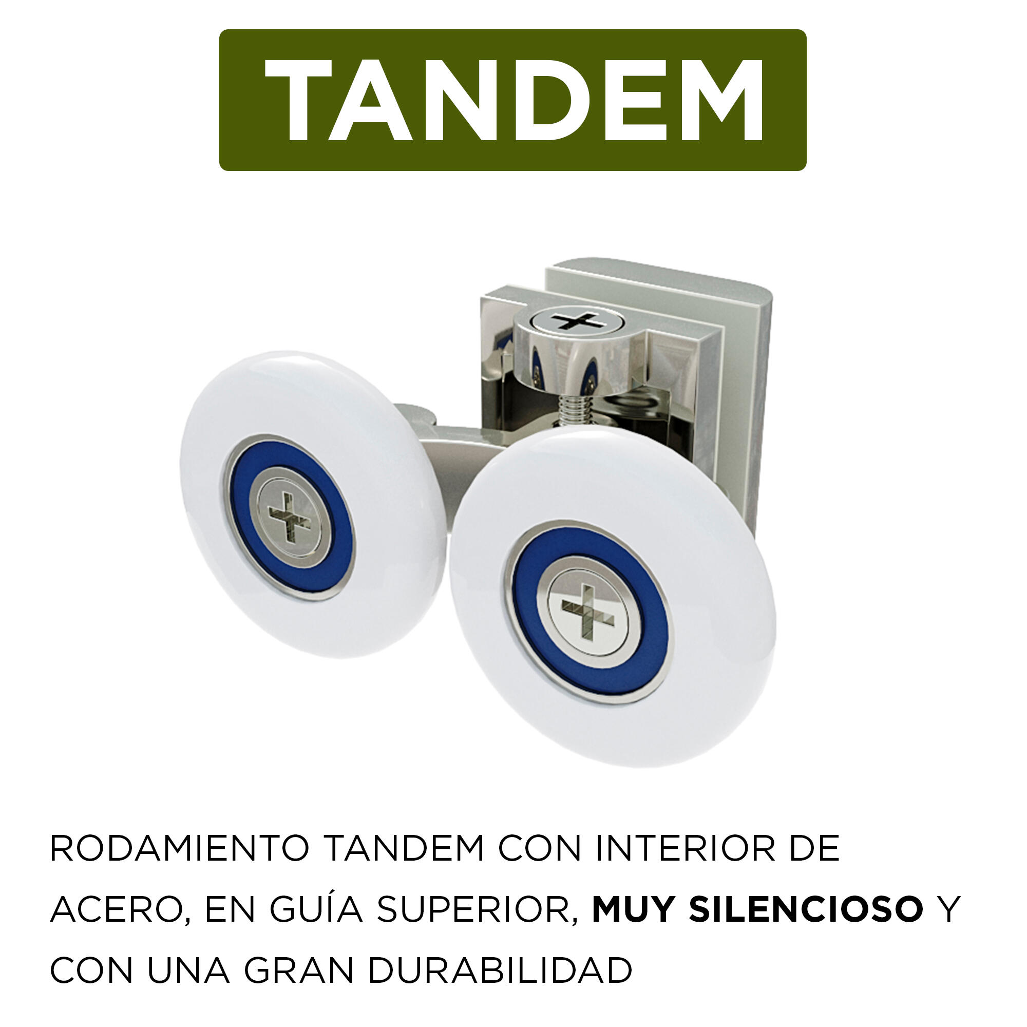 Mampara de ducha frontal 1 fijo + 1 puerta corredera transparente Vitria perfil aluminio negro (180-200)x199.2 cm cierre de sobreponer marca Glassinox - 13