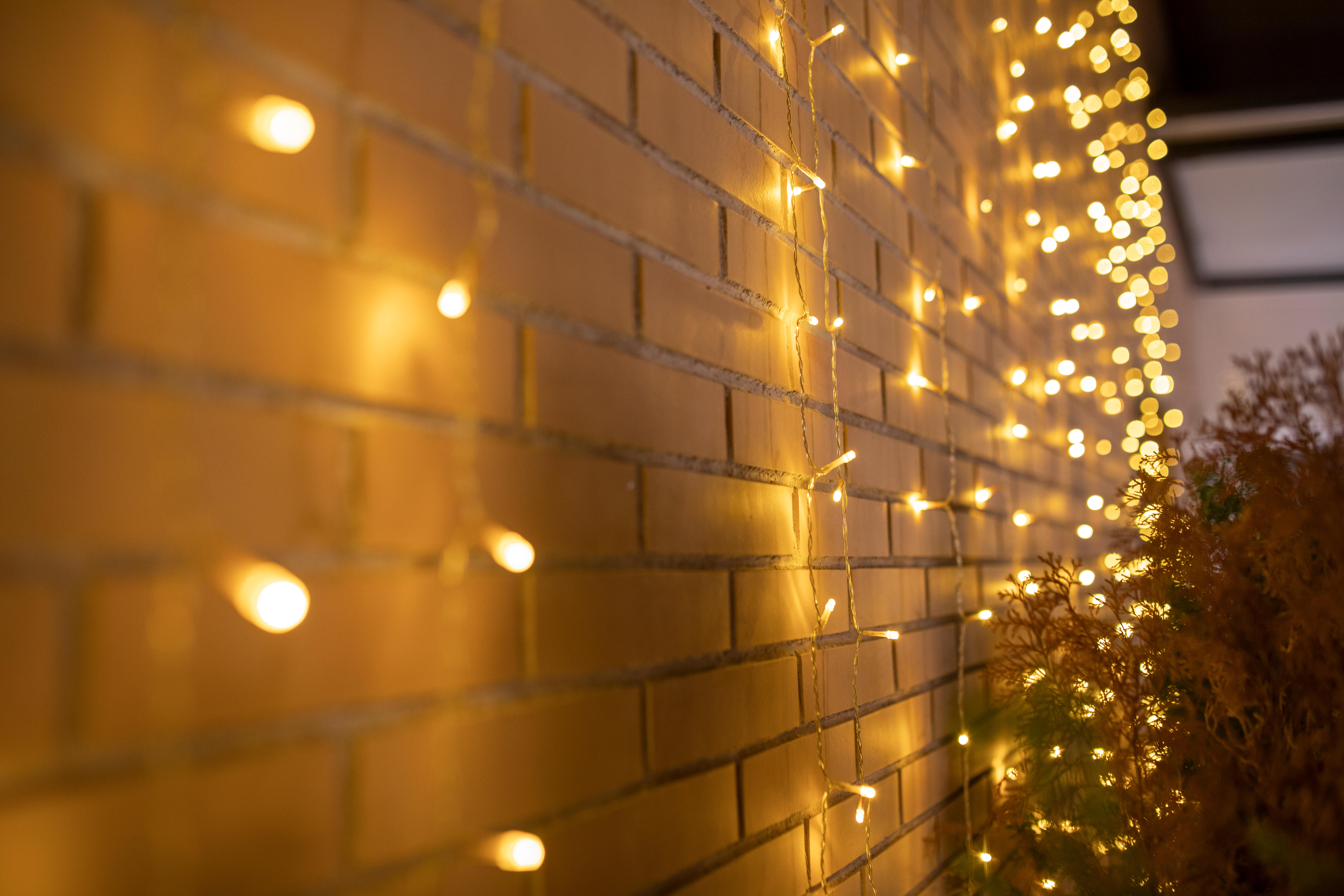 Rideau lumineux extérieur LED, H.3m x larg.2m, 400 ampoules Luceo NEWGARDEN - 2