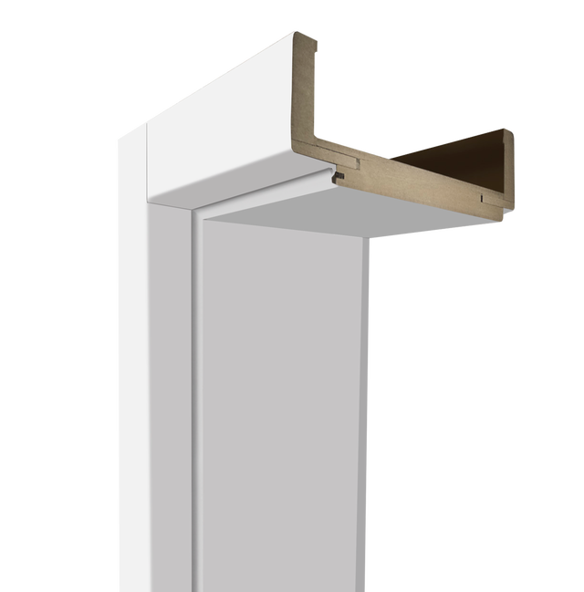 Ościeżnica regulowana do skrzydeł bezprzylgowych Max 80 prawa biała FF zakres 140-180 mm Voster