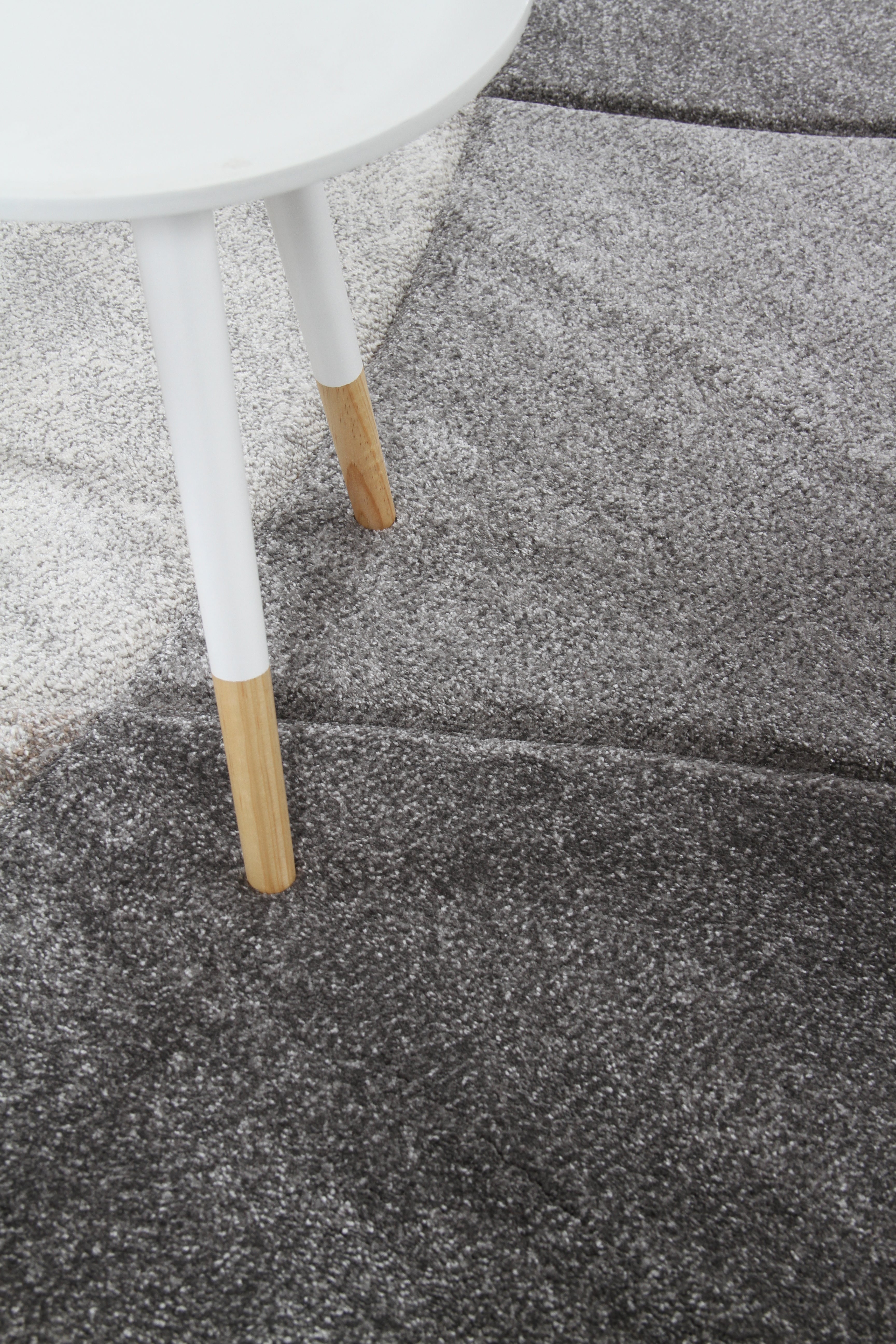 Tappeto Opera Diamanti onde geometrico beige, L 220 x L 160 cm - 2