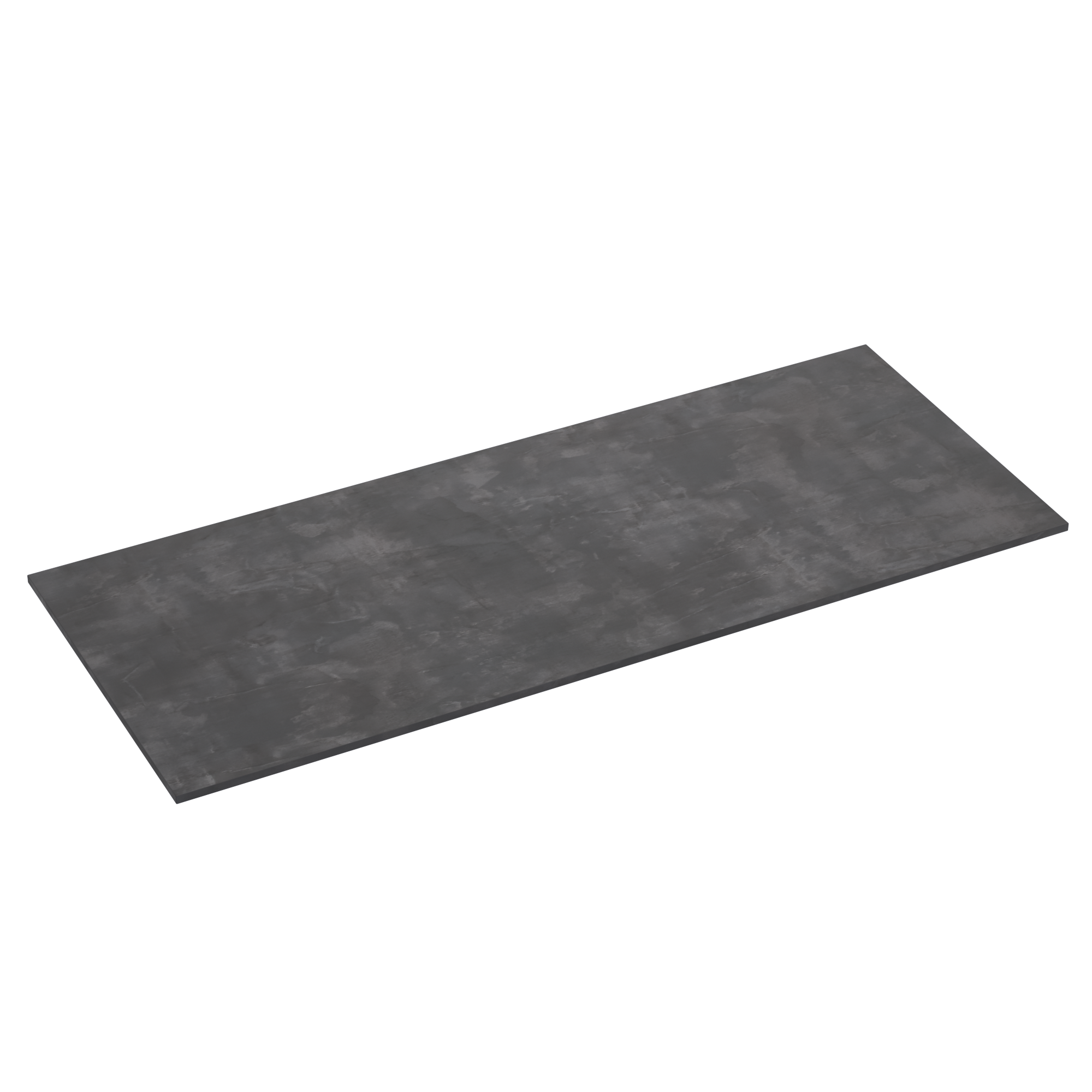 Encimera lavabo new studio gris antracita 121x49x1.2 cm