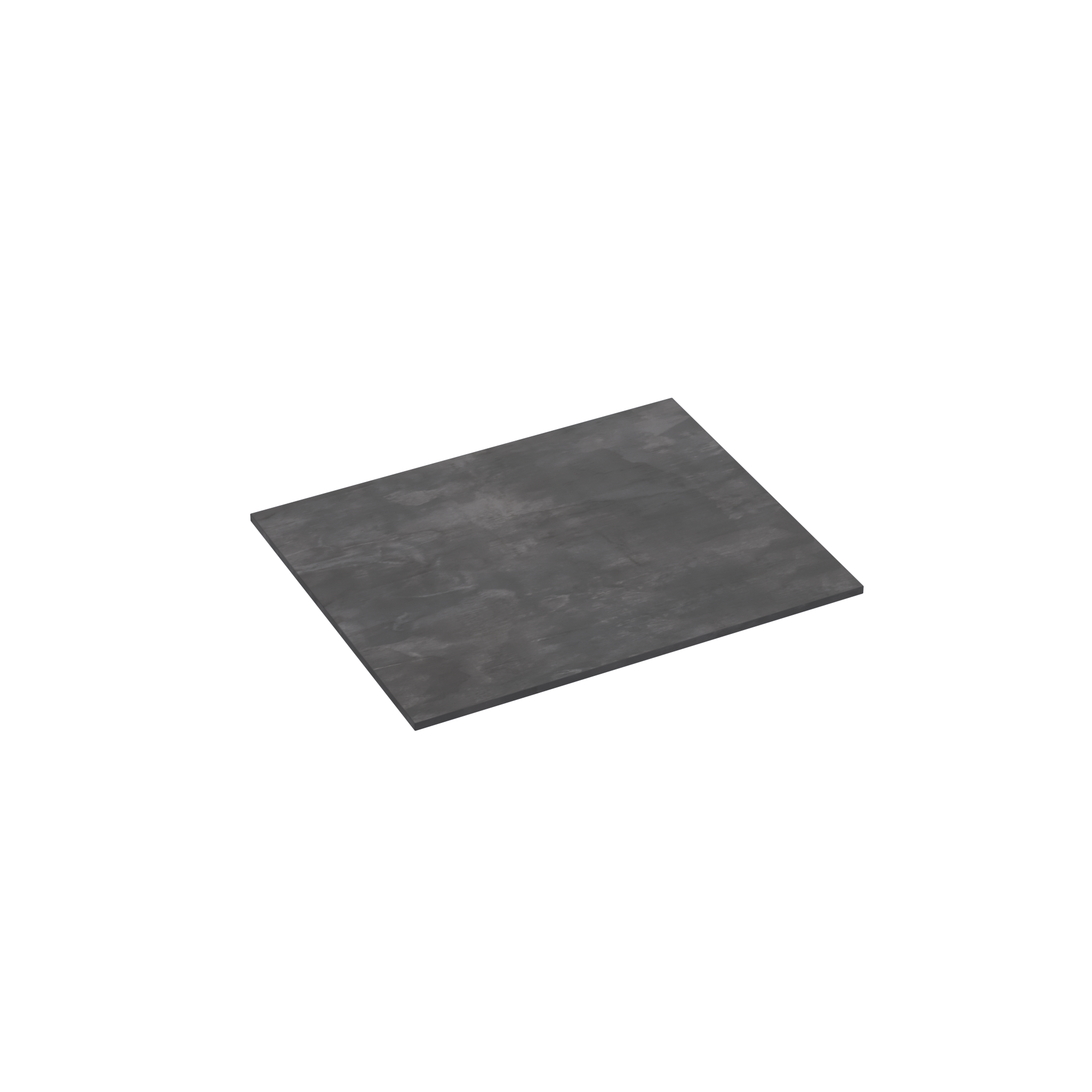 Encimera lavabo new studio gris antracita 61x49x1.2 cm
